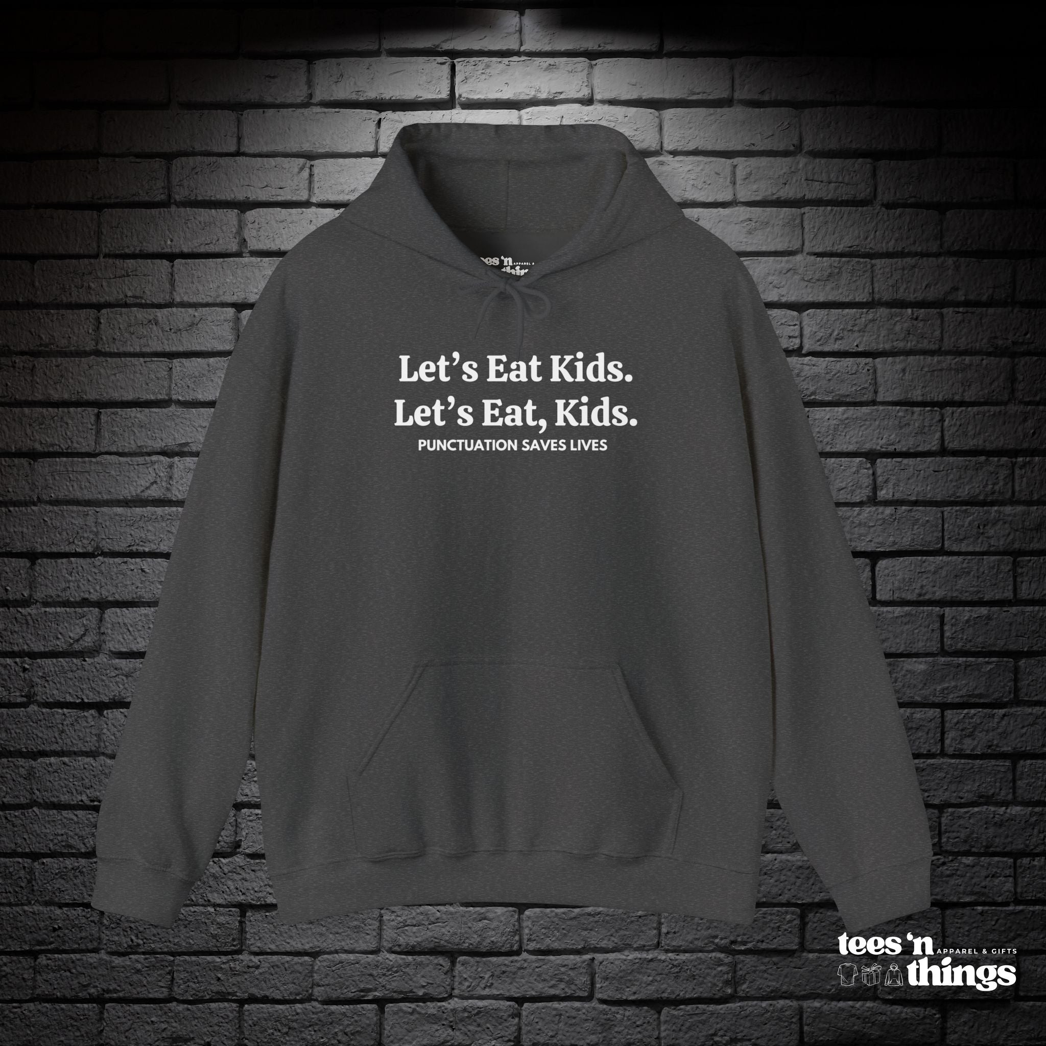 "Punctuation Saves Lives" Hoodie