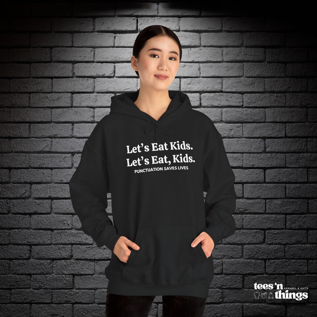 "Punctuation Saves Lives" Hoodie