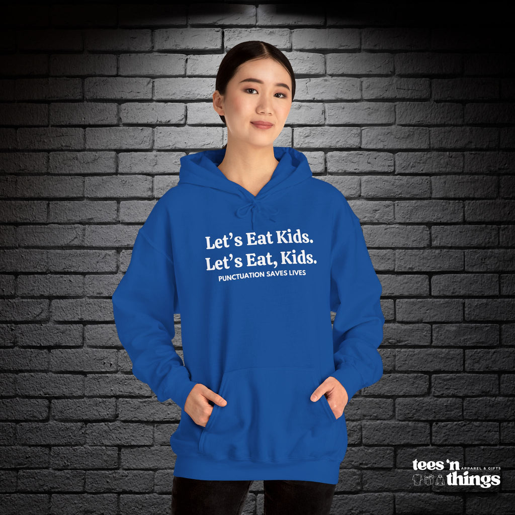 "Punctuation Saves Lives" Hoodie