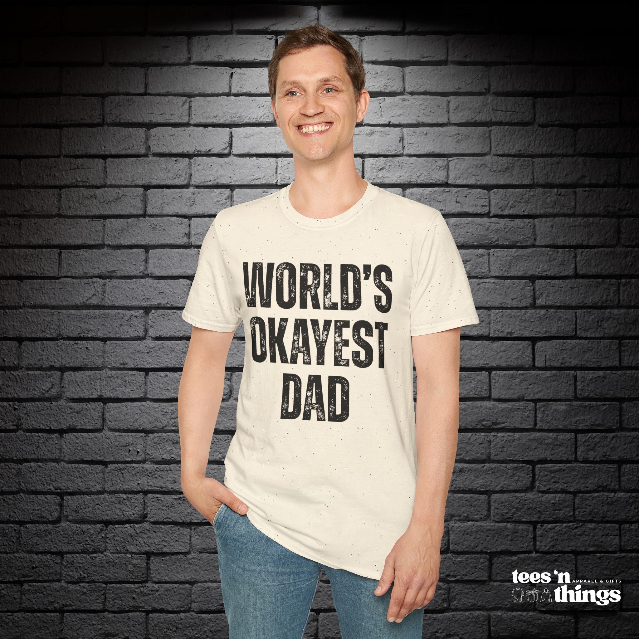 "World's Okayest Dad" T-Shirt