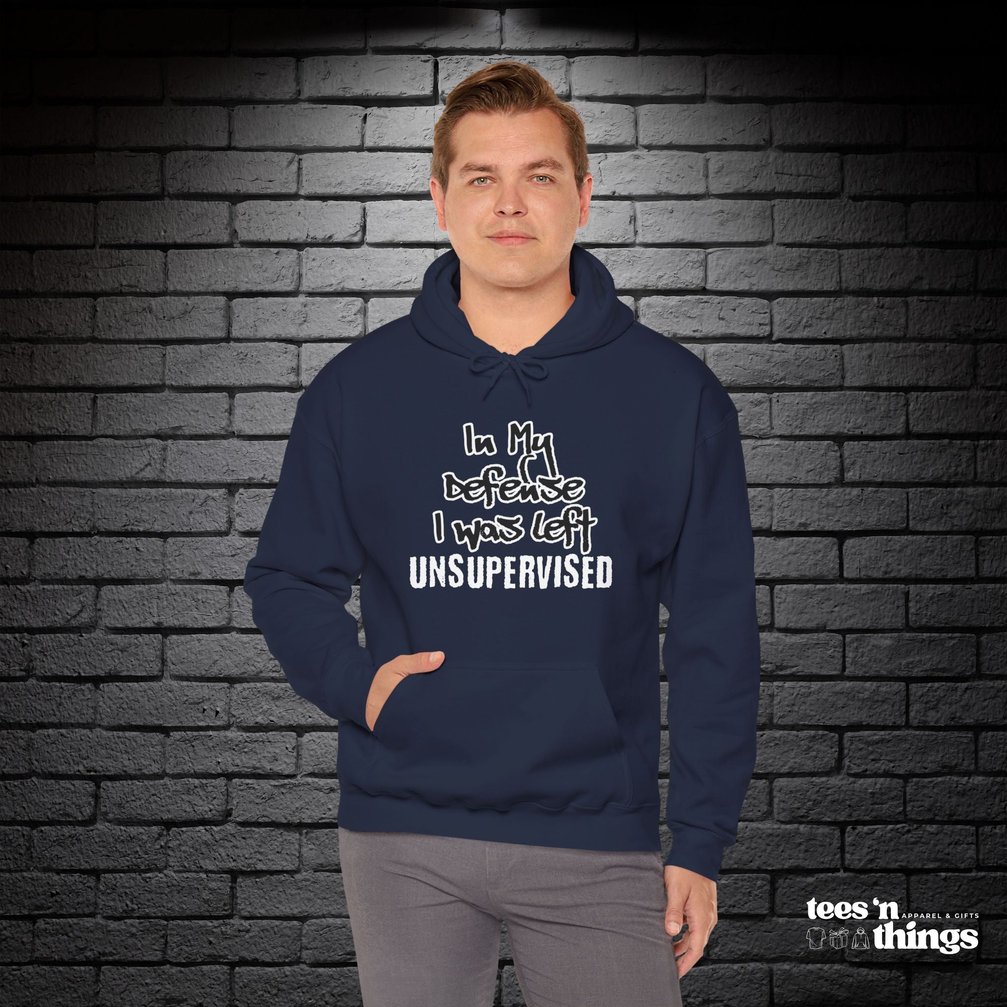 "In My Defense..." Hoodie