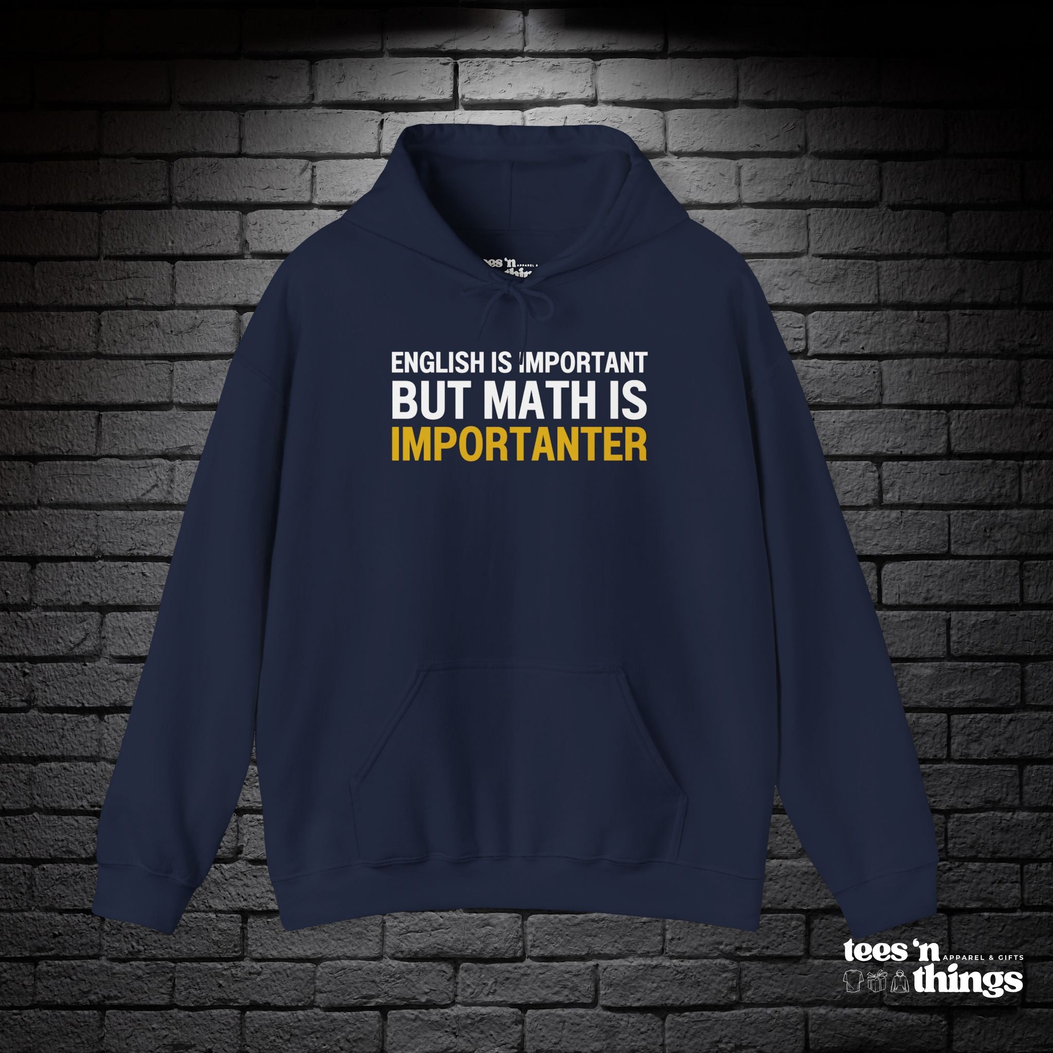 "English is Important" Hoodie