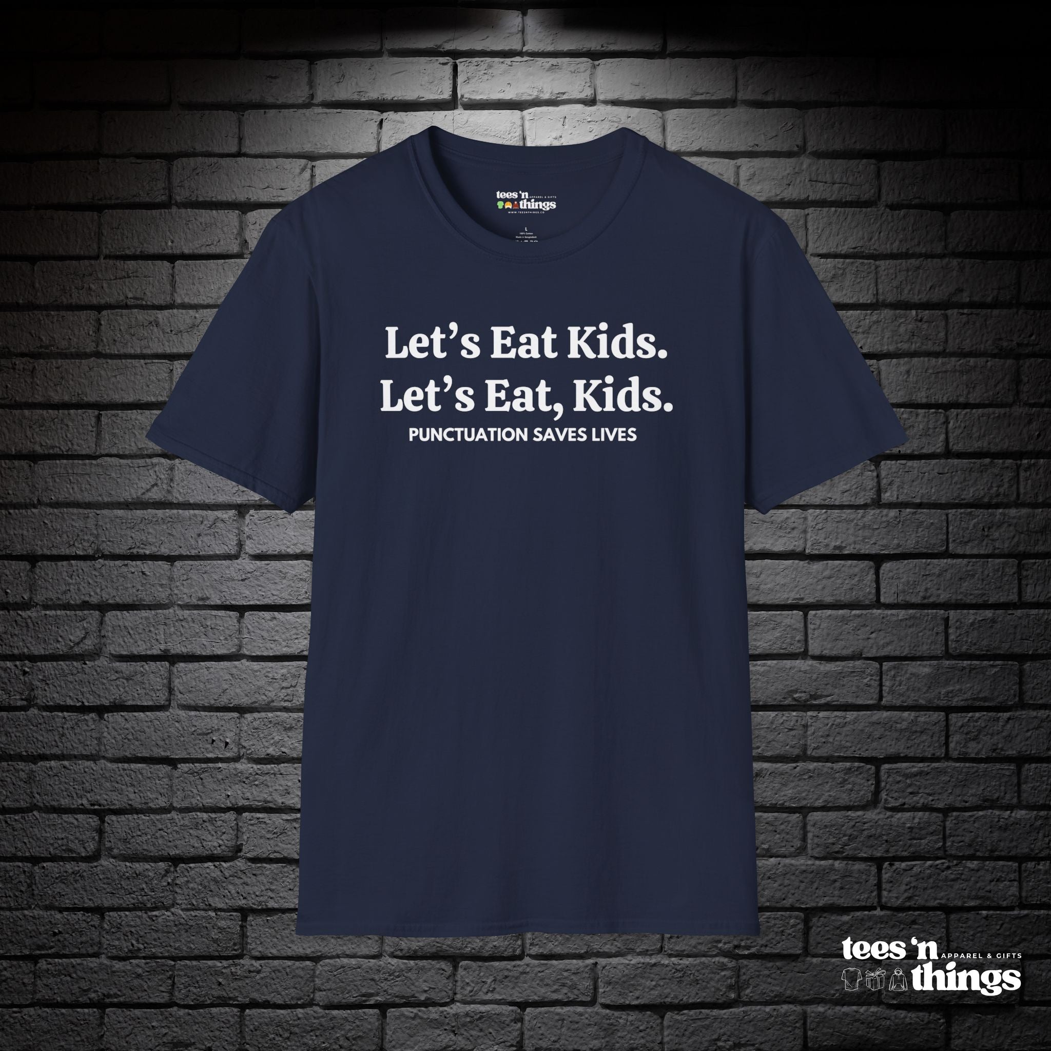 "Punctuation Saves Lives" T-Shirt