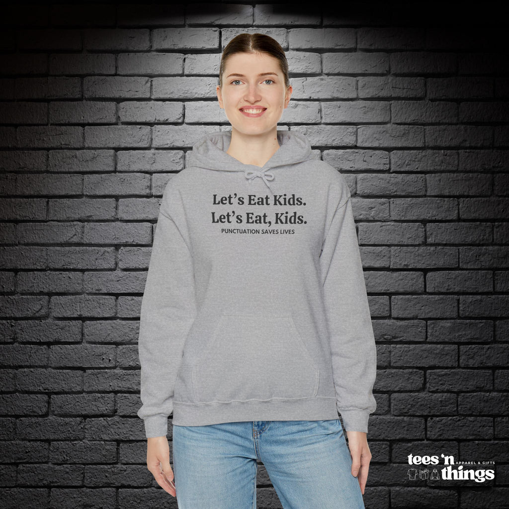 "Punctuation Saves Lives" Hoodie