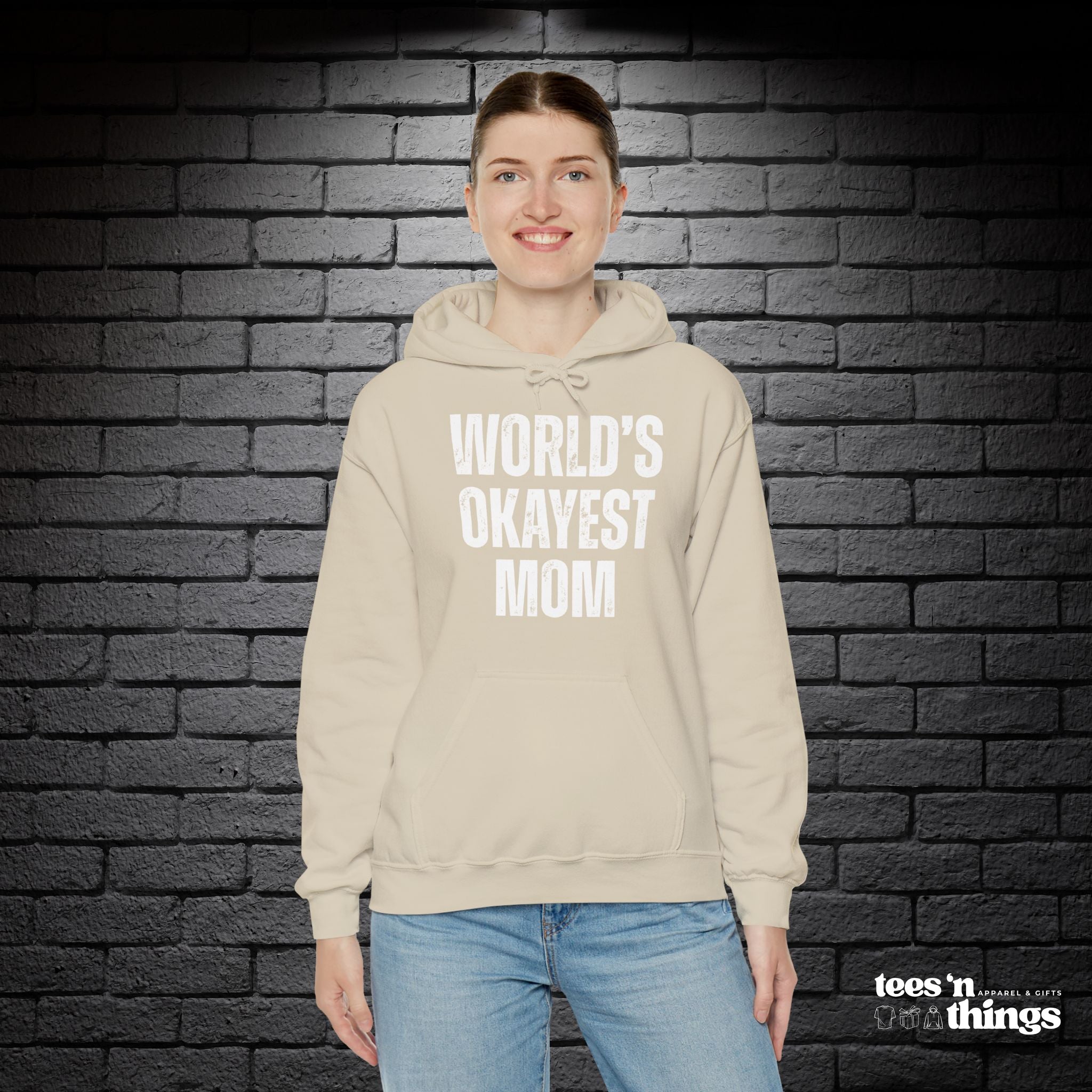"World's Okayest Mom" Hoodie
