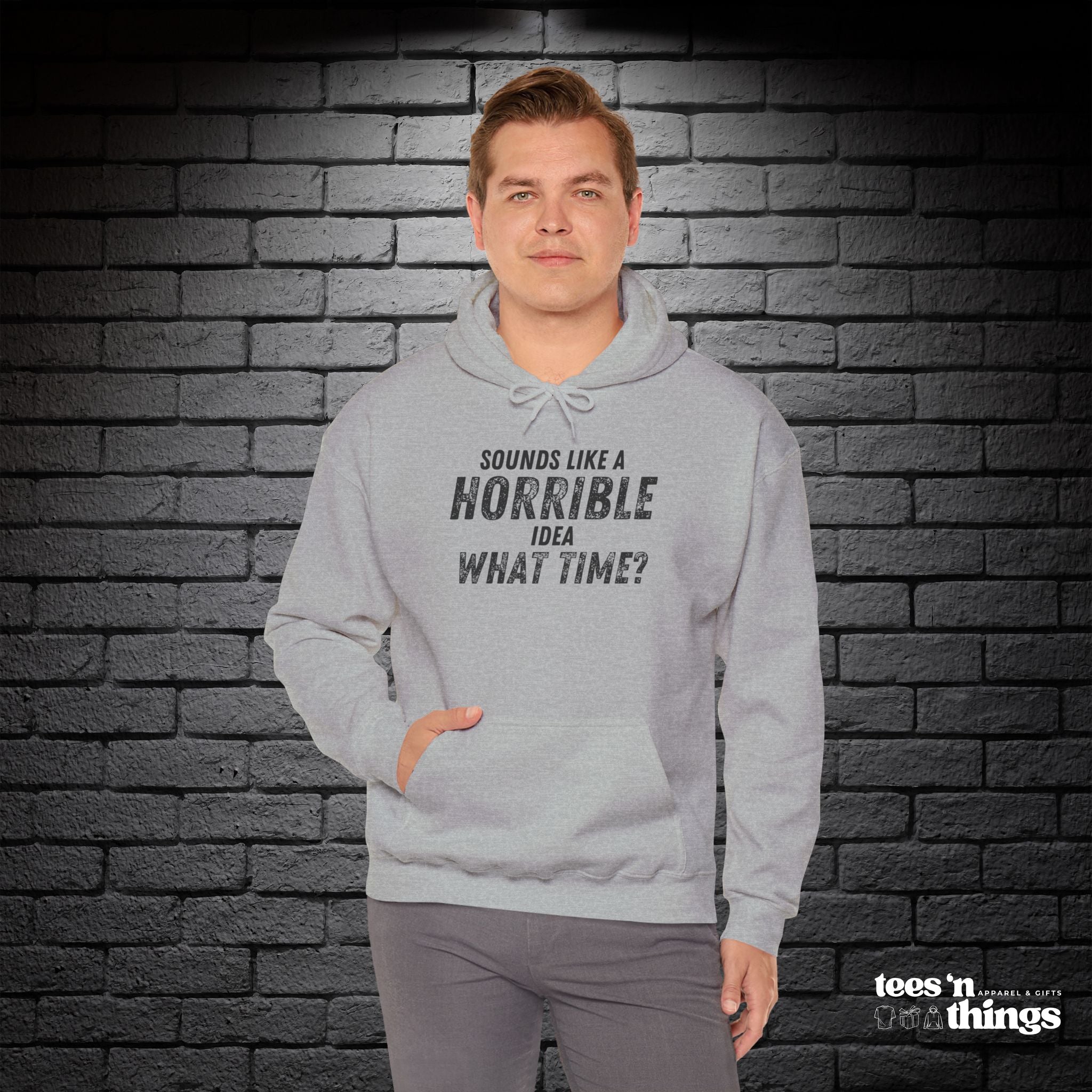 "Sounds Like a Horrible Idea" Hoodie