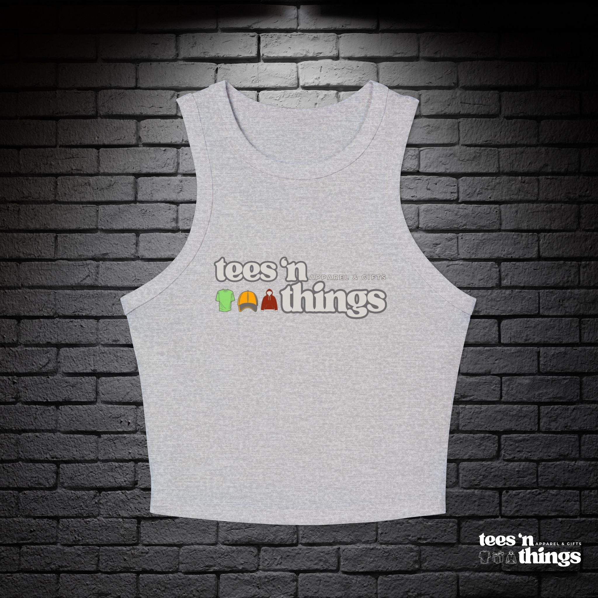 Women's Micro Rib Racer Tank Top