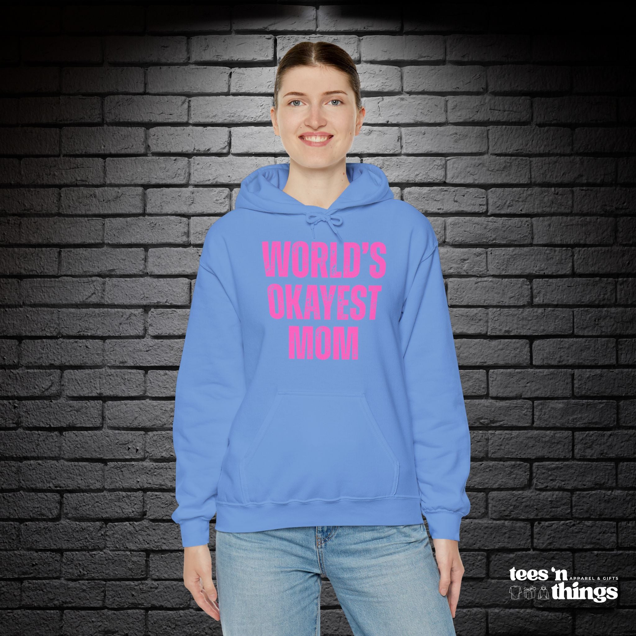"World's Okayest Mom" Hoodie
