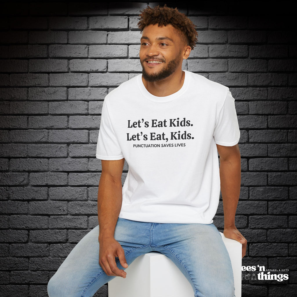 "Punctuation Saves Lives" T-Shirt