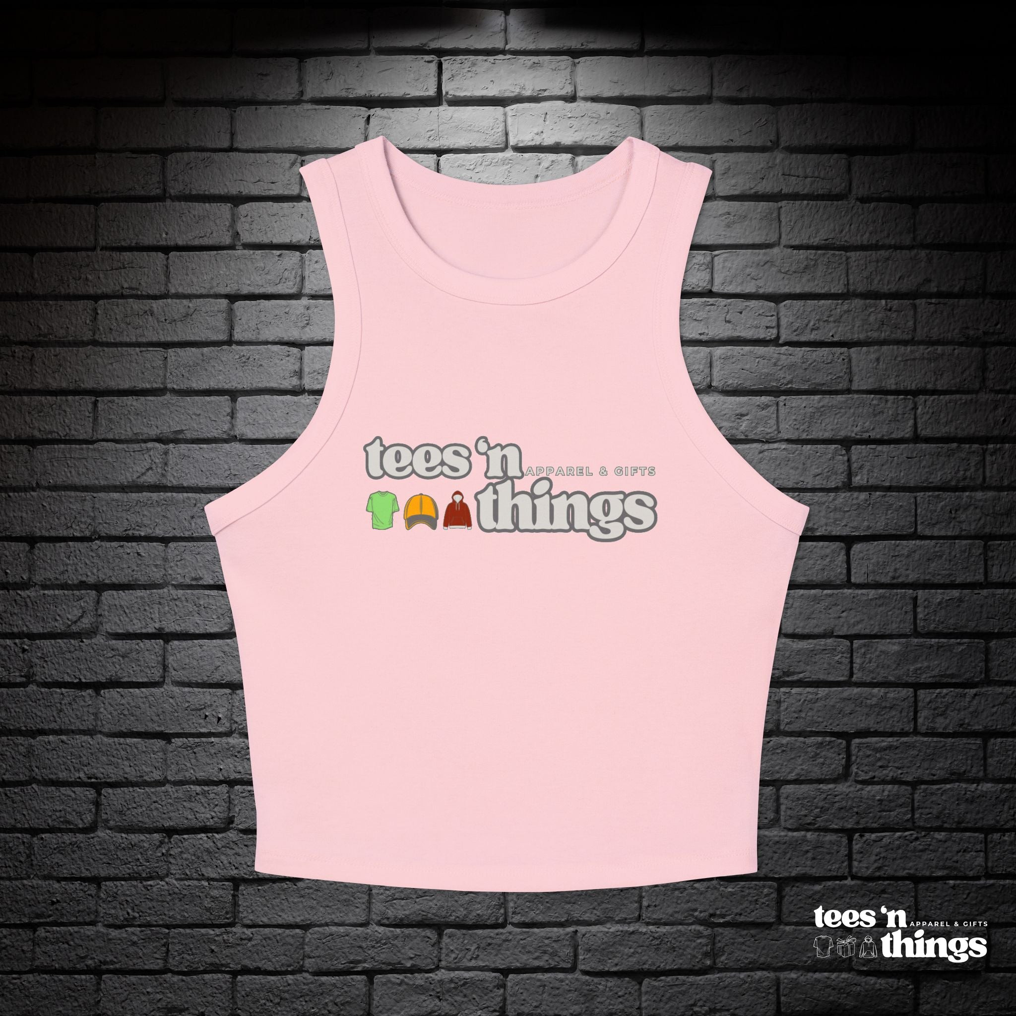 Women's Micro Rib Racer Tank Top