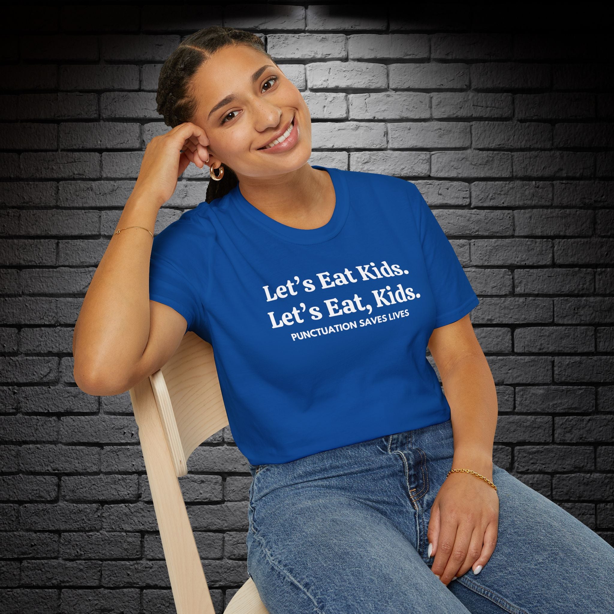 "Punctuation Saves Lives" T-Shirt