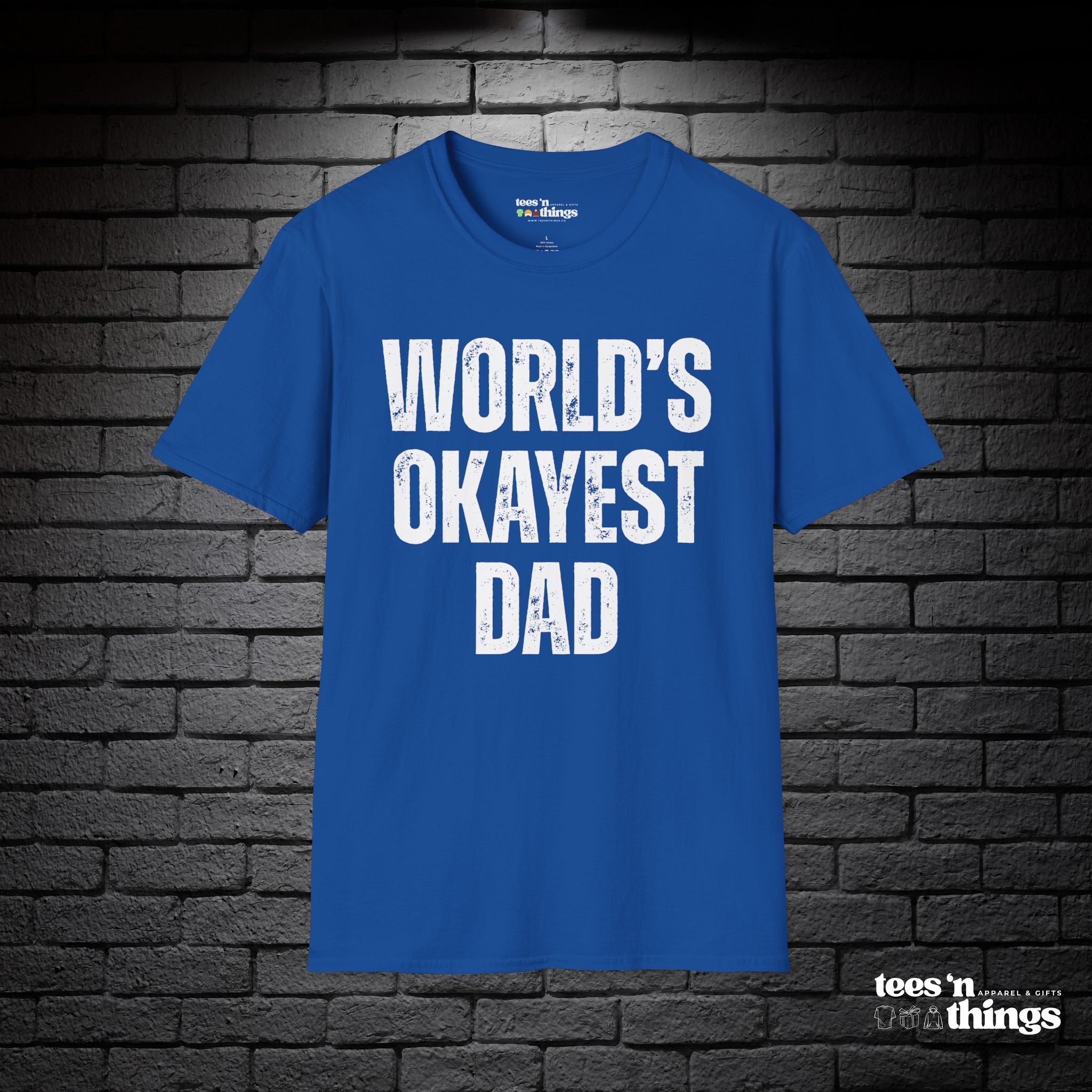 "World's Okayest Dad" T-Shirt