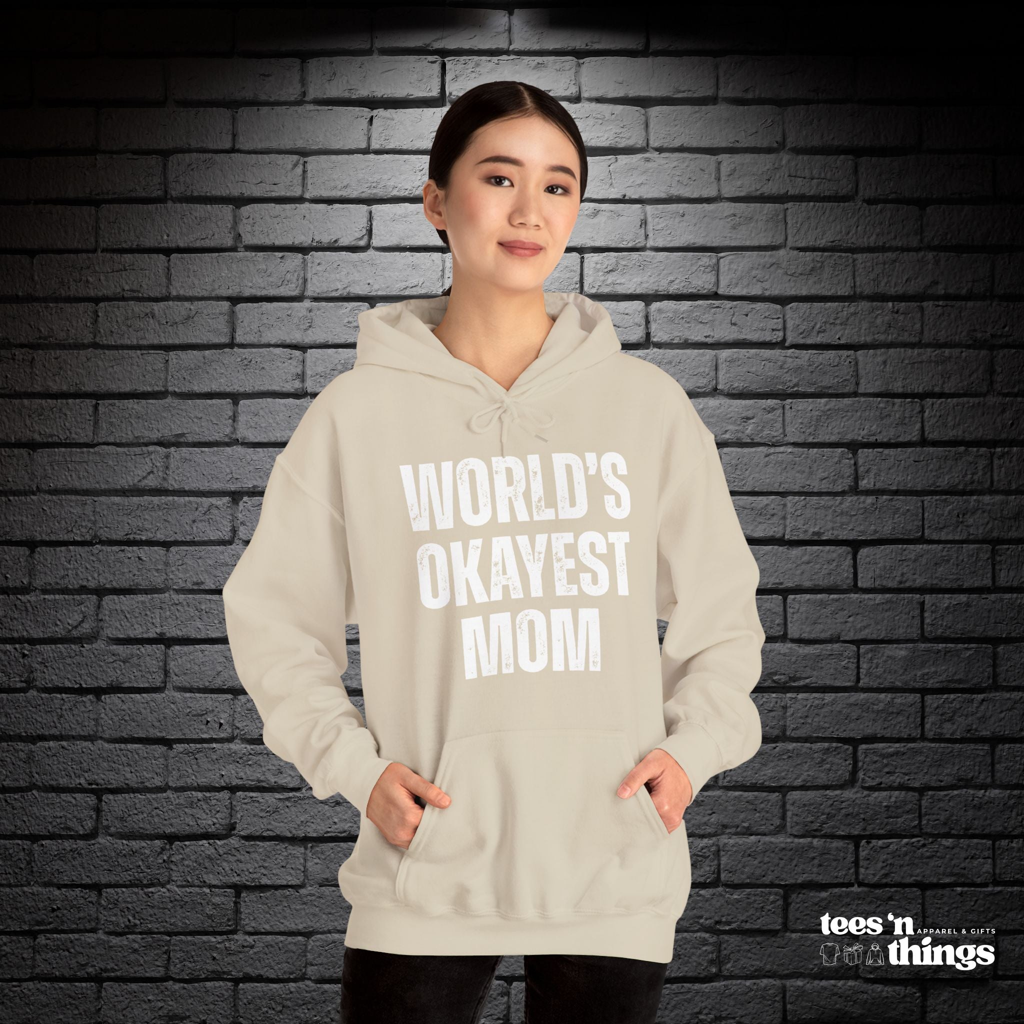 "World's Okayest Mom" Hoodie