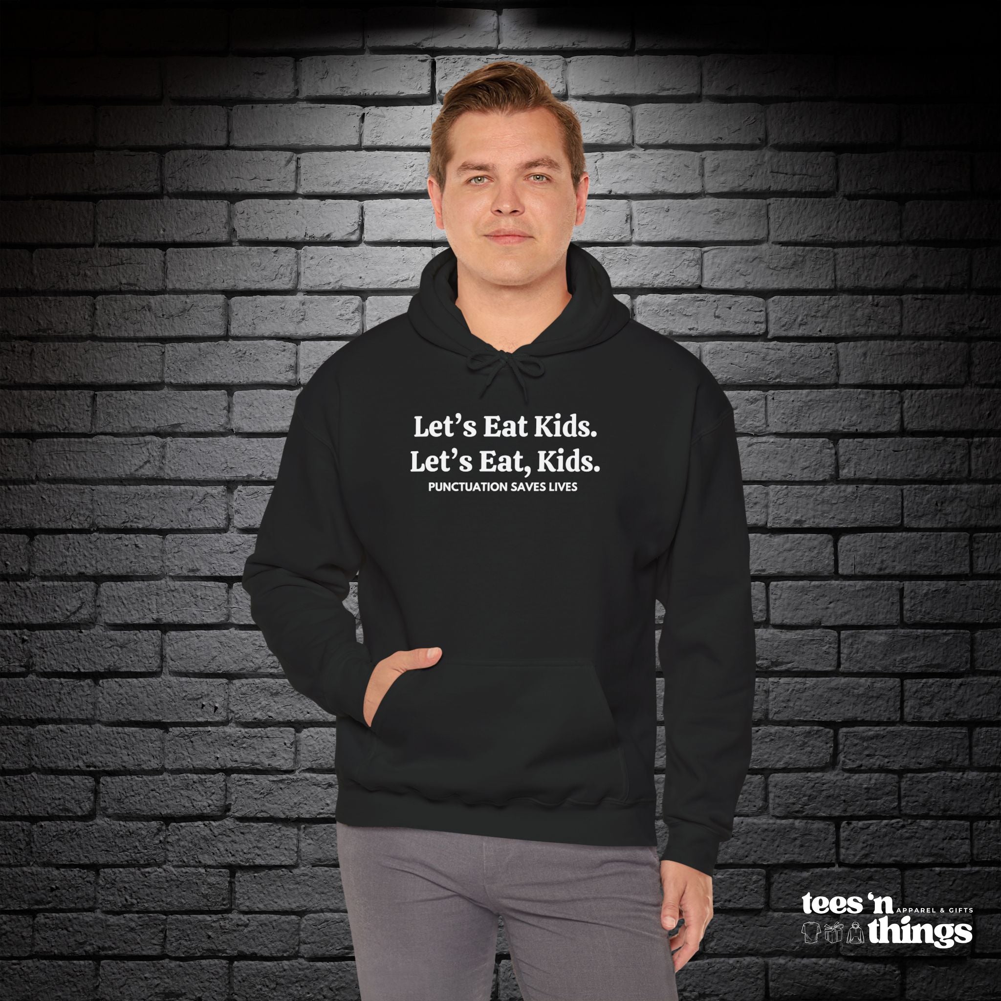 "Punctuation Saves Lives" Hoodie