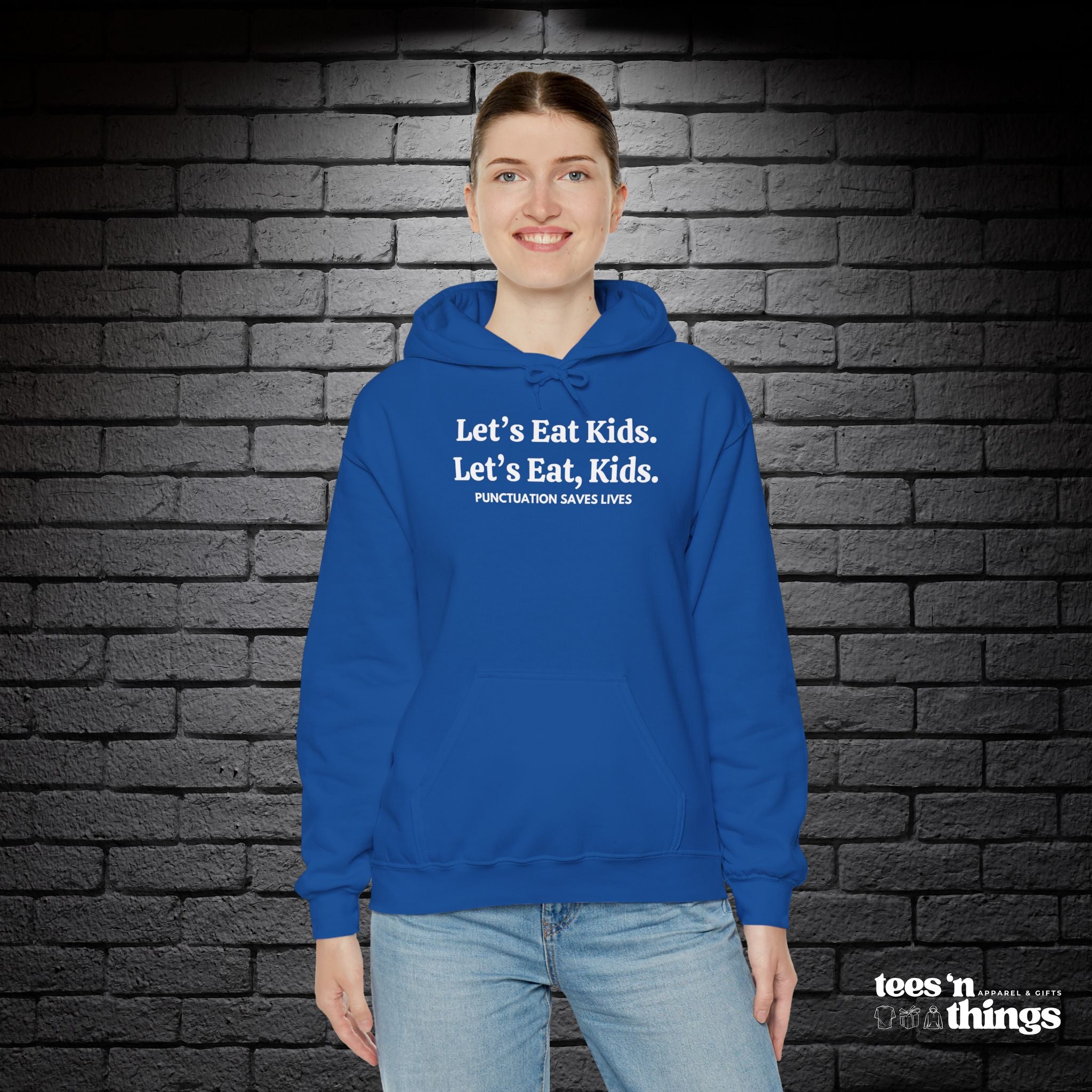 "Punctuation Saves Lives" Hoodie