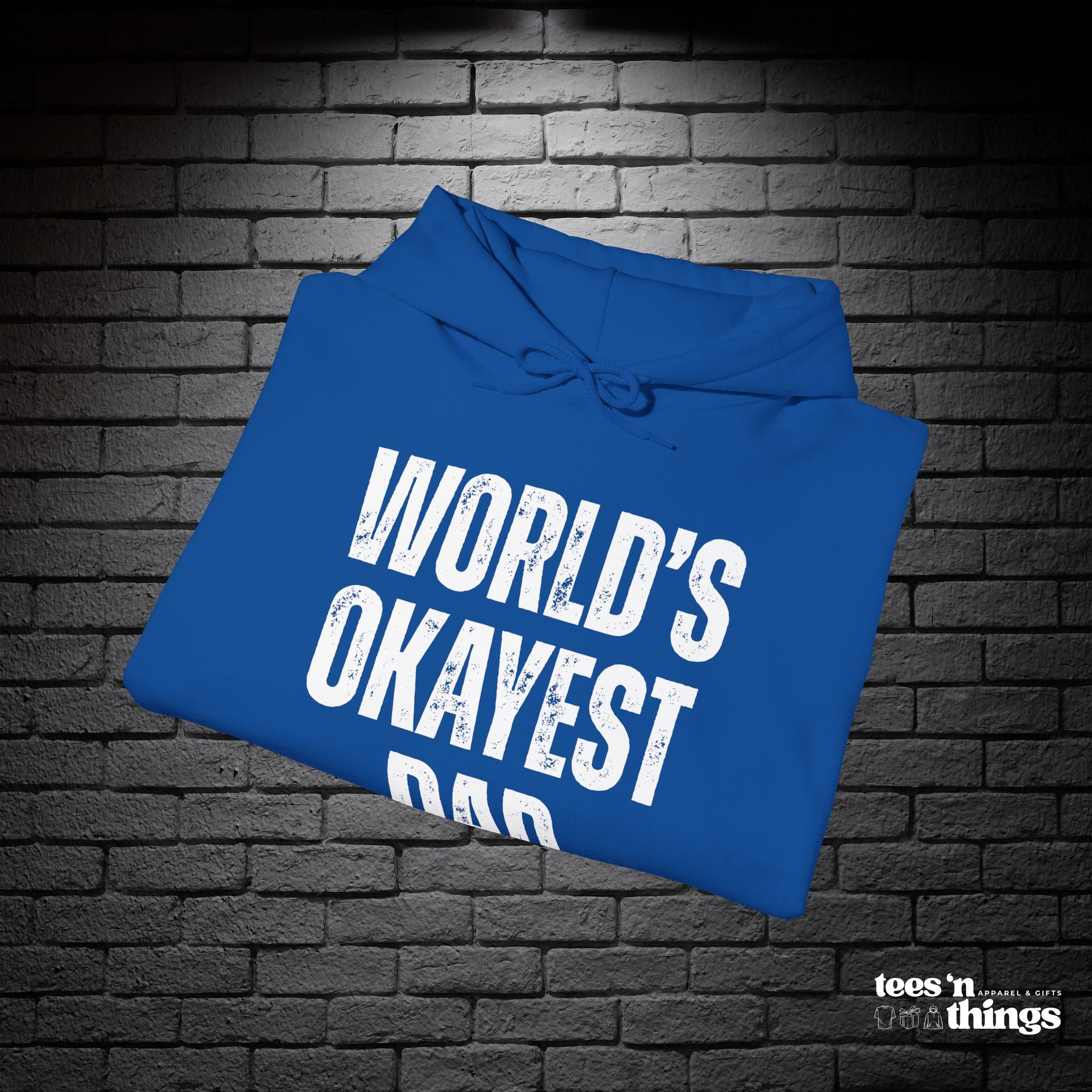 "World's Okayest Dad" Hoodie