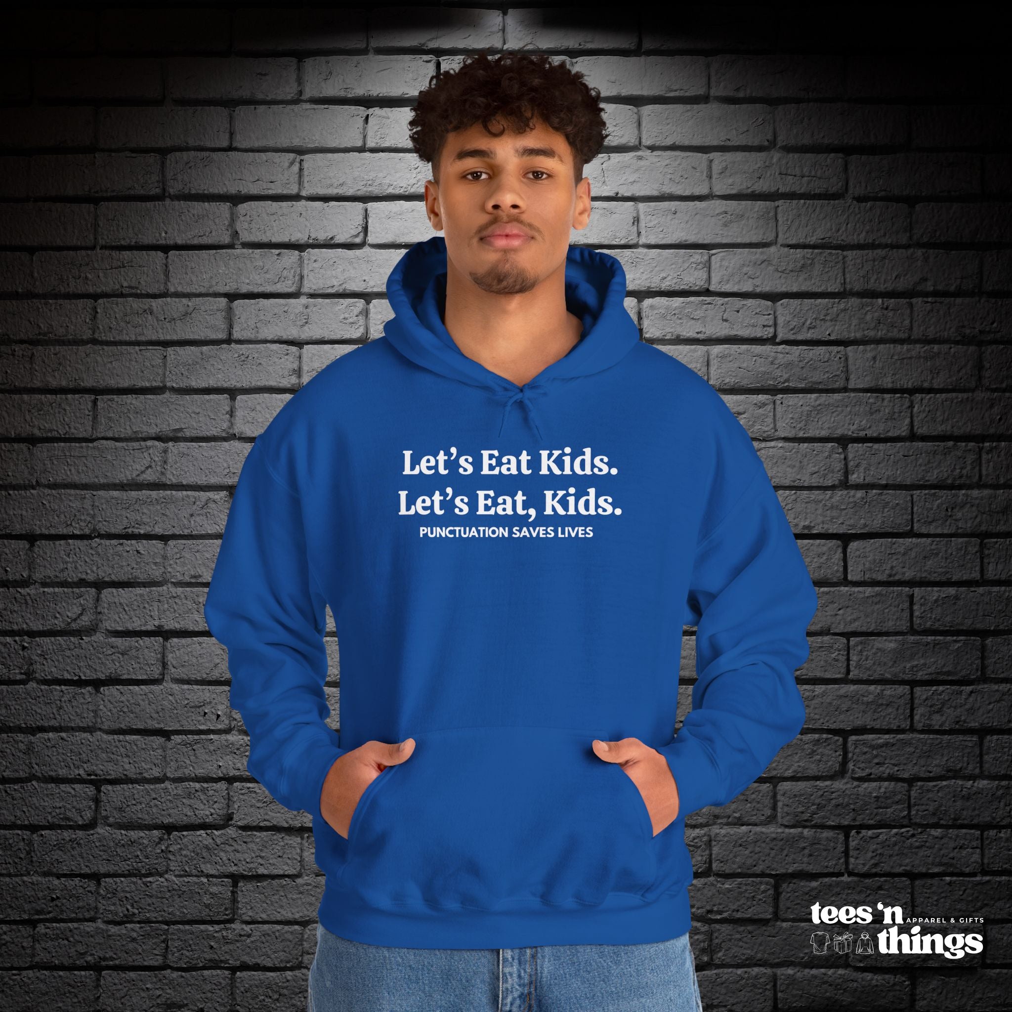 "Punctuation Saves Lives" Hoodie