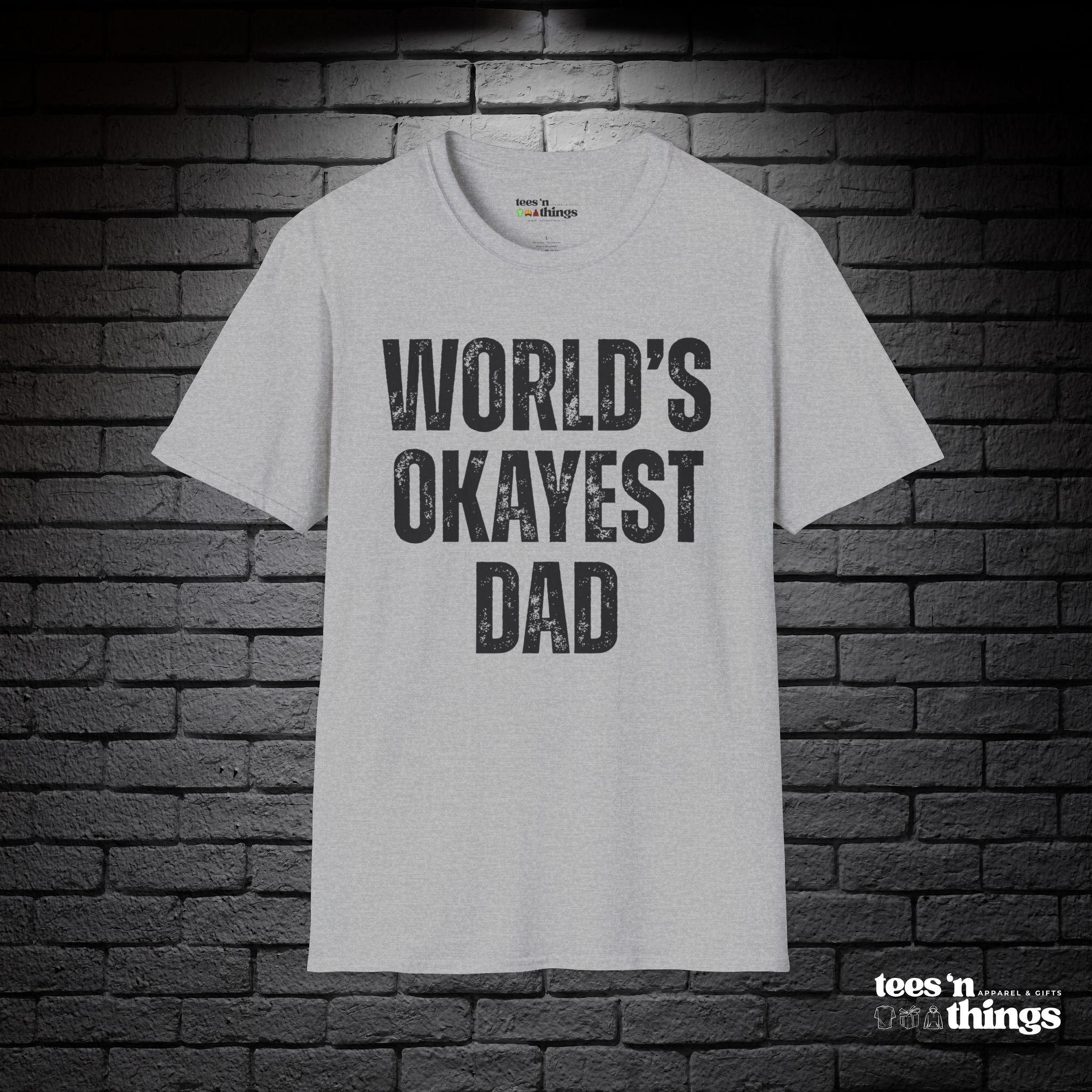 "World's Okayest Dad" T-Shirt