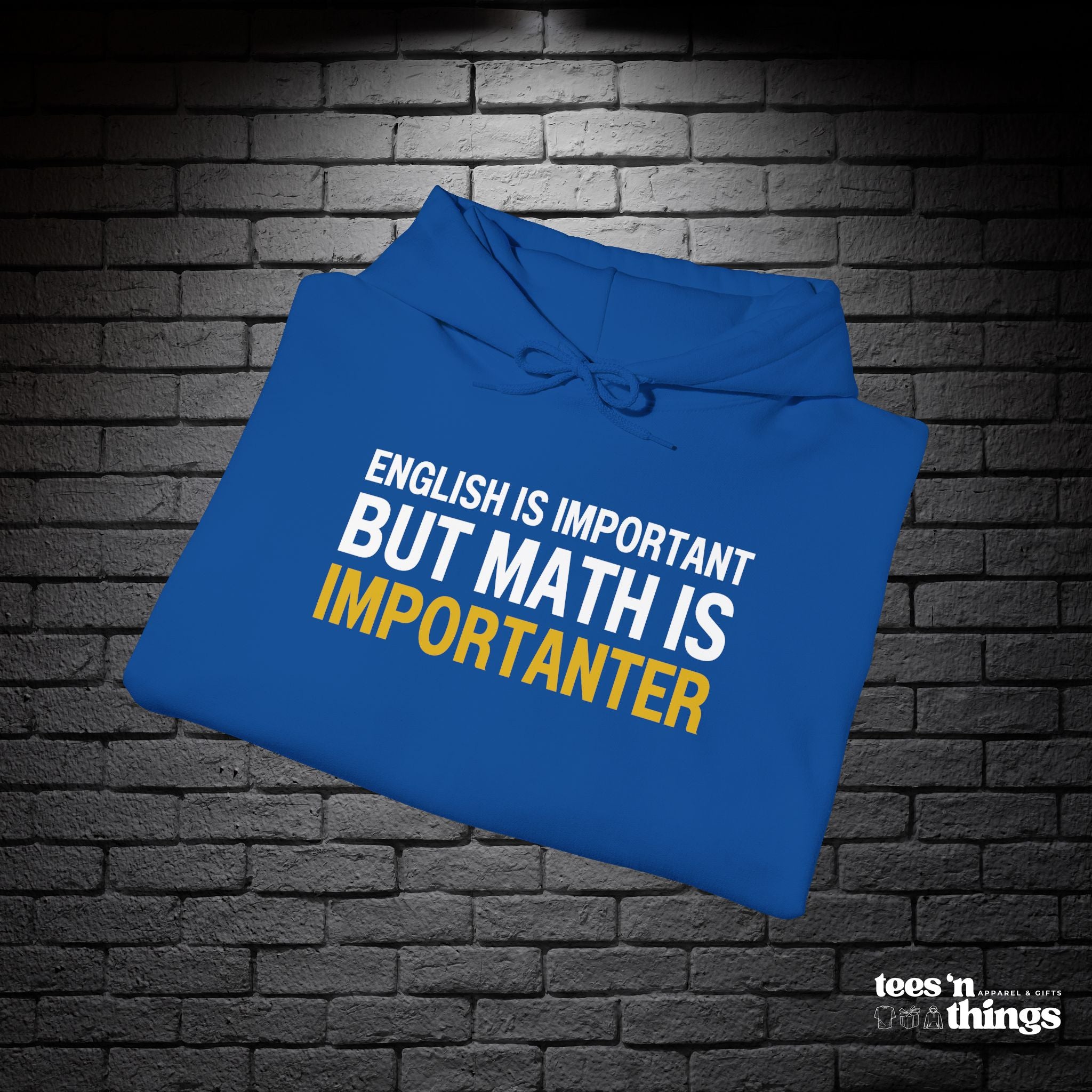 "English is Important" Hoodie