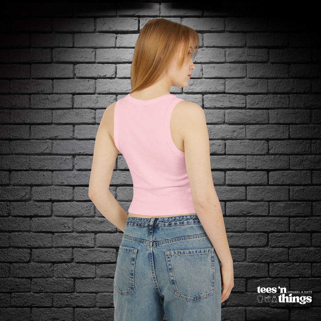 Women's Micro Rib Racer Tank Top