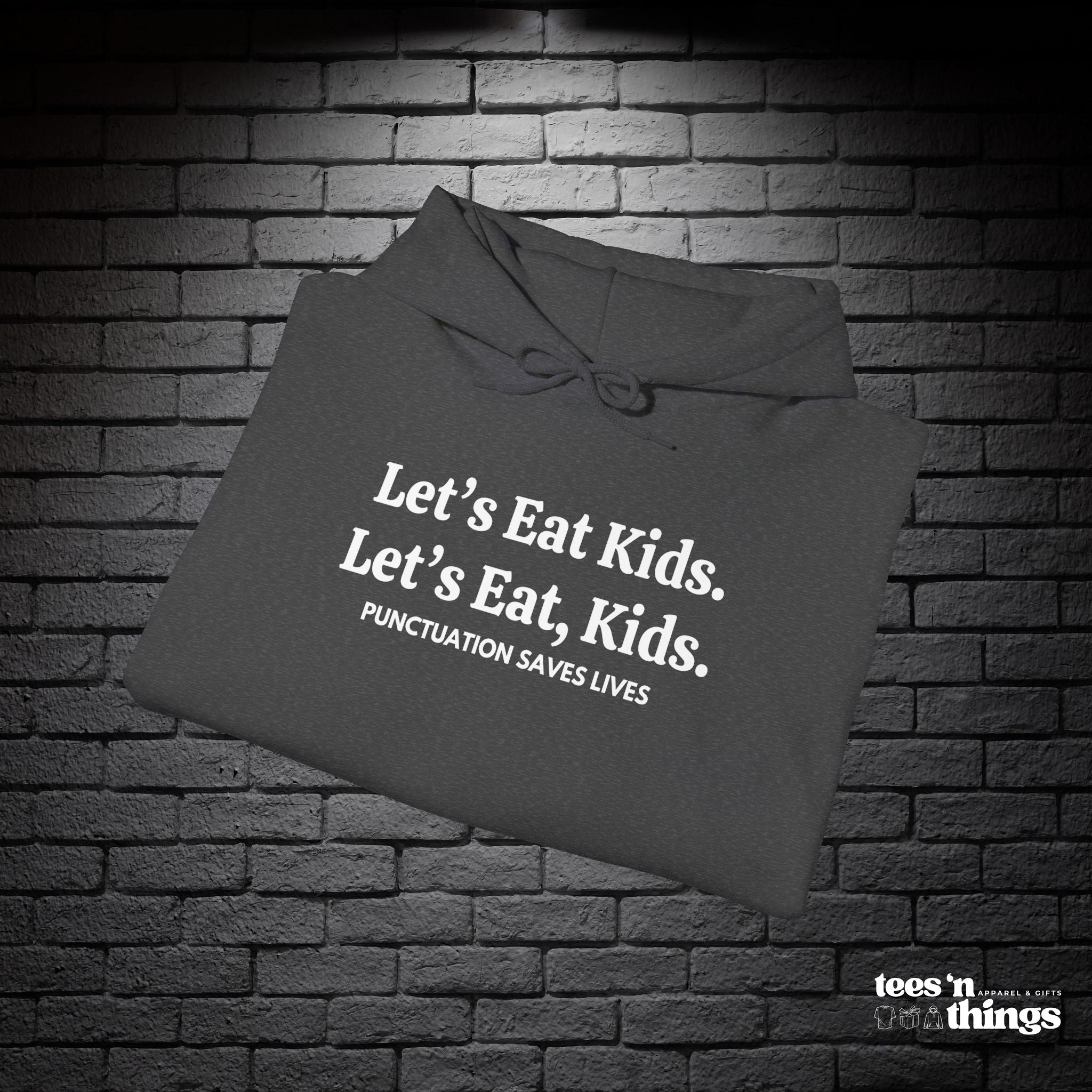 "Punctuation Saves Lives" Hoodie