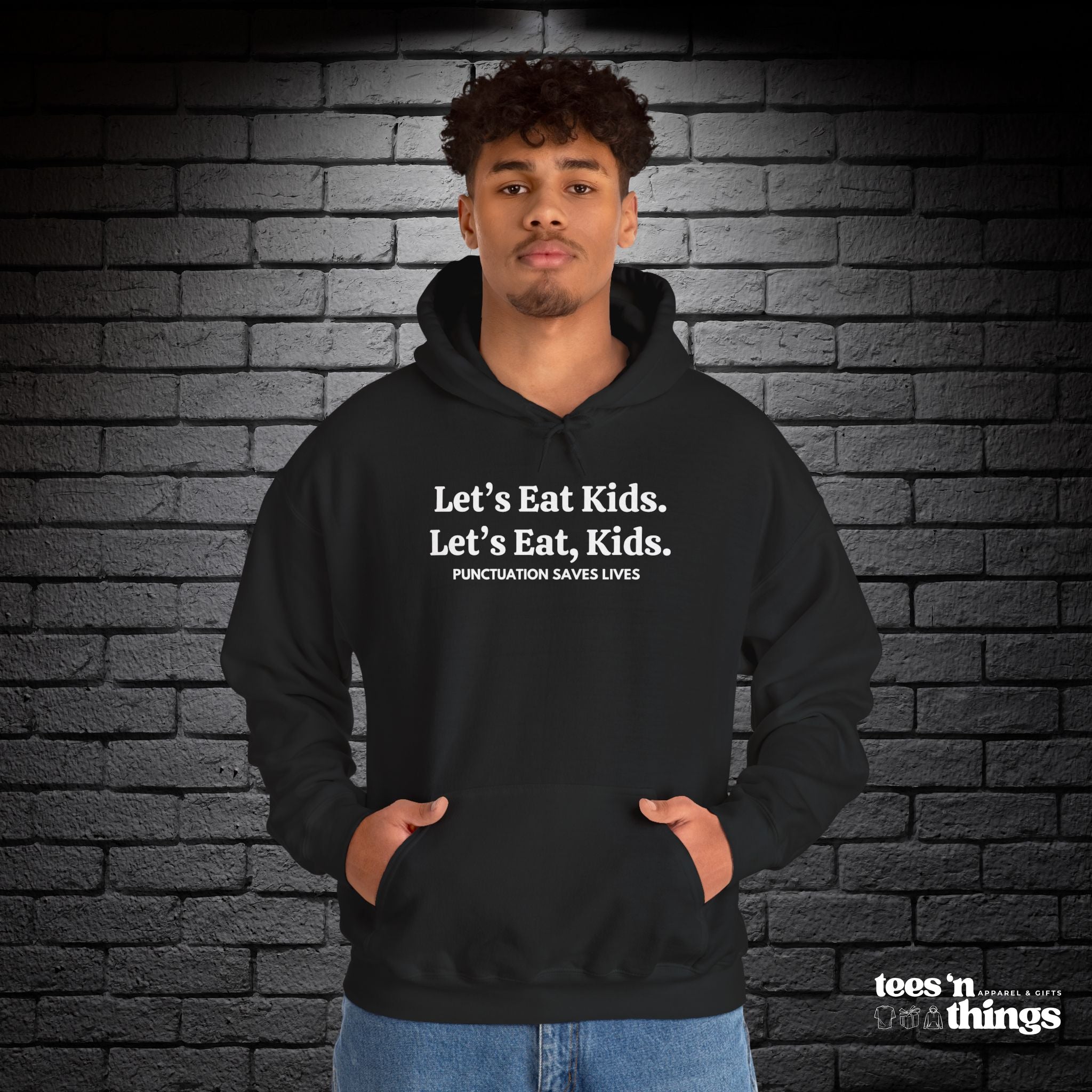 "Punctuation Saves Lives" Hoodie