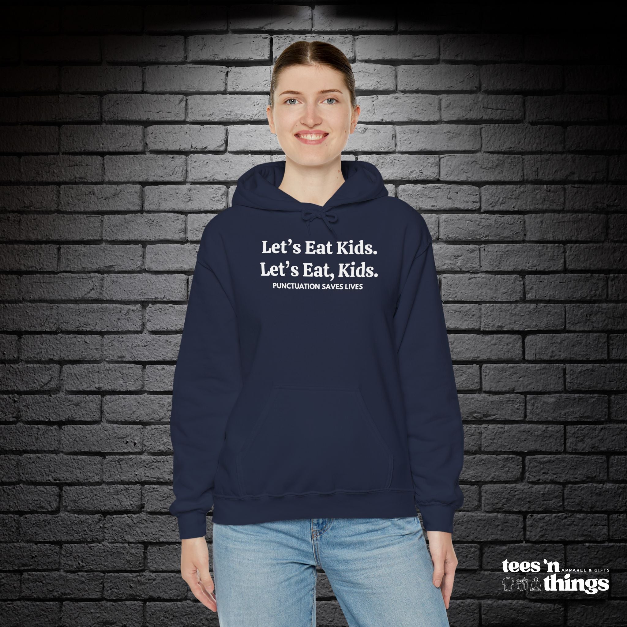 "Punctuation Saves Lives" Hoodie