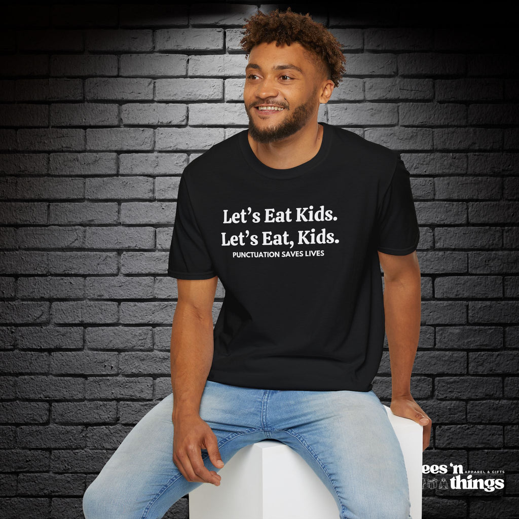 "Punctuation Saves Lives" T-Shirt