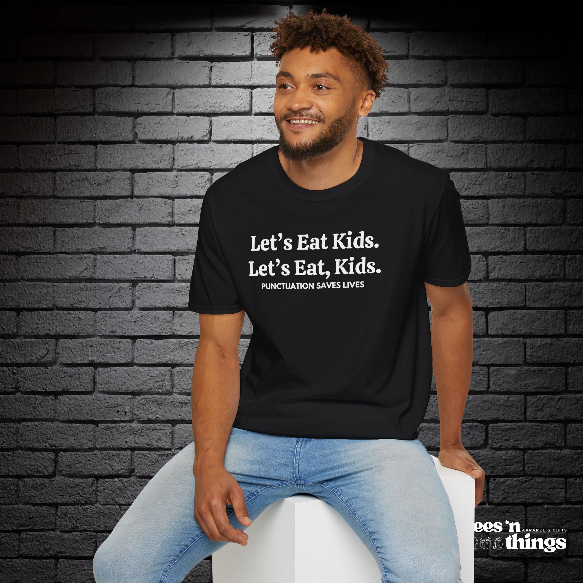 "Punctuation Saves Lives" T-Shirt