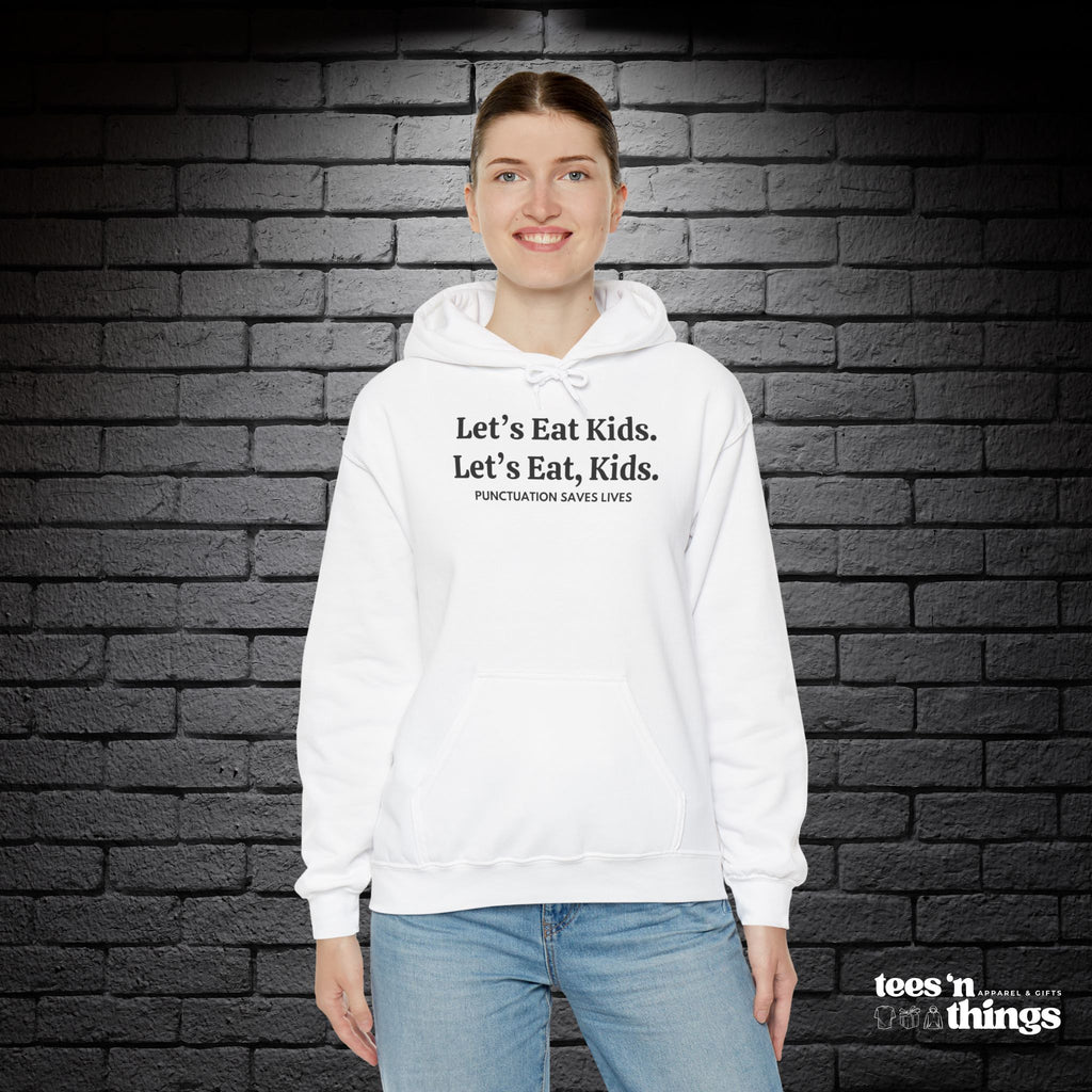 "Punctuation Saves Lives" Hoodie