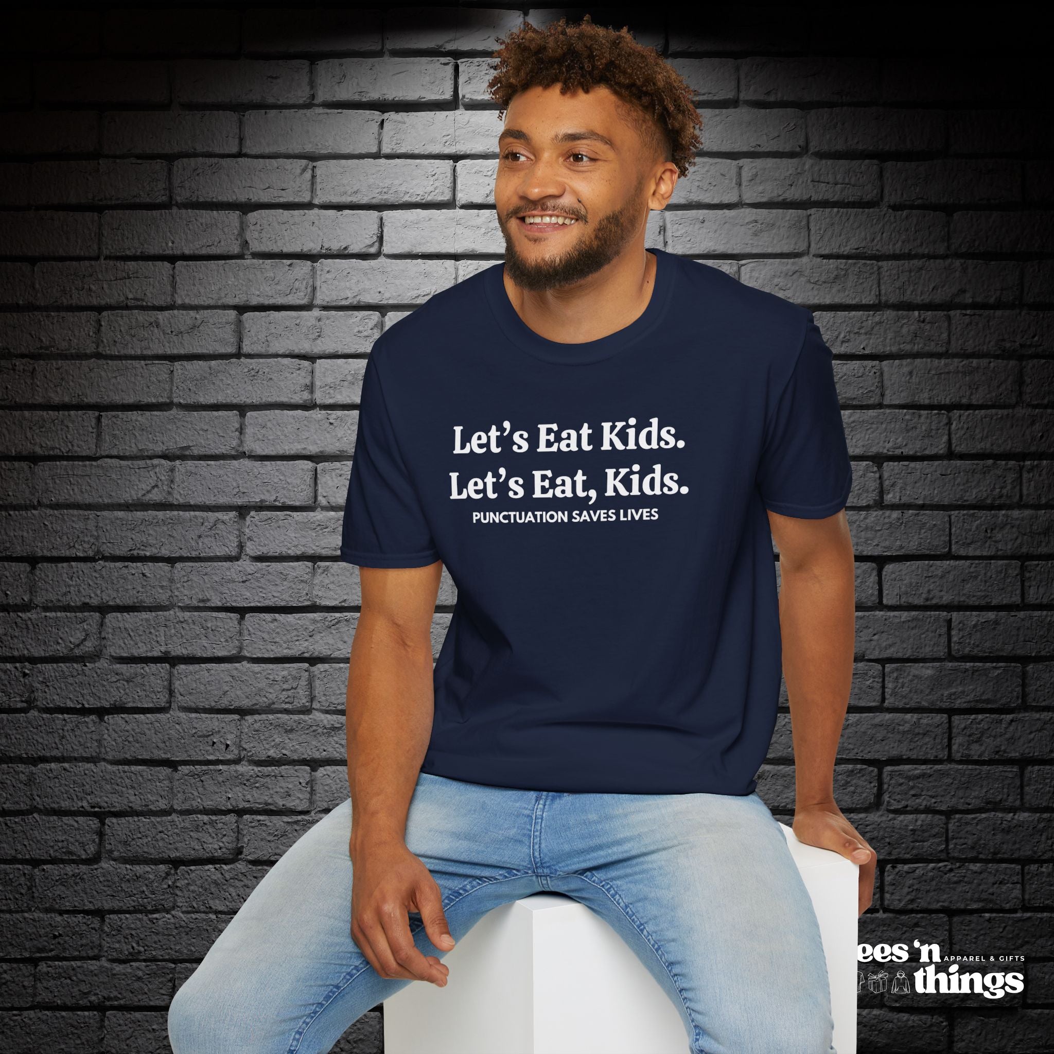 "Punctuation Saves Lives" T-Shirt