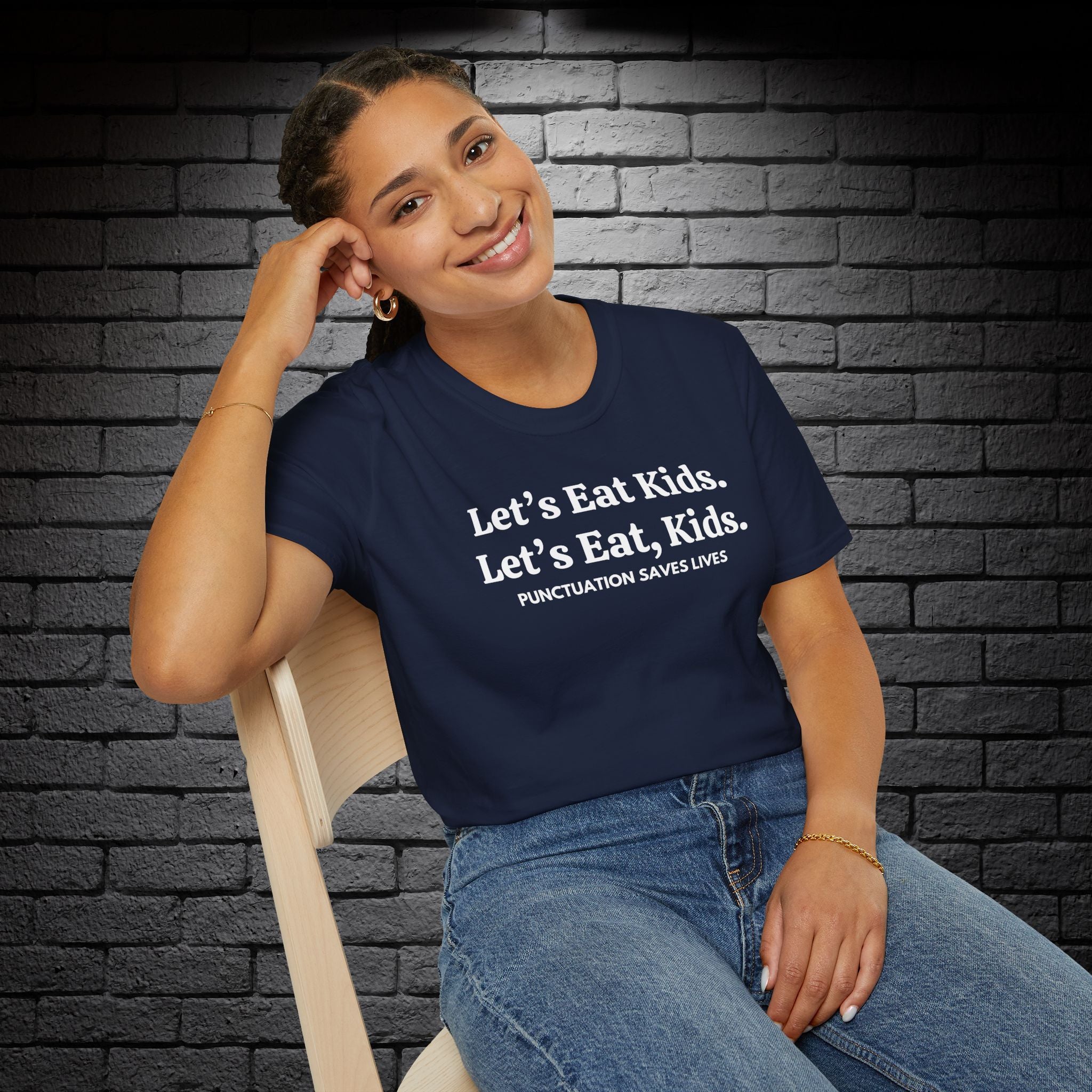 "Punctuation Saves Lives" T-Shirt
