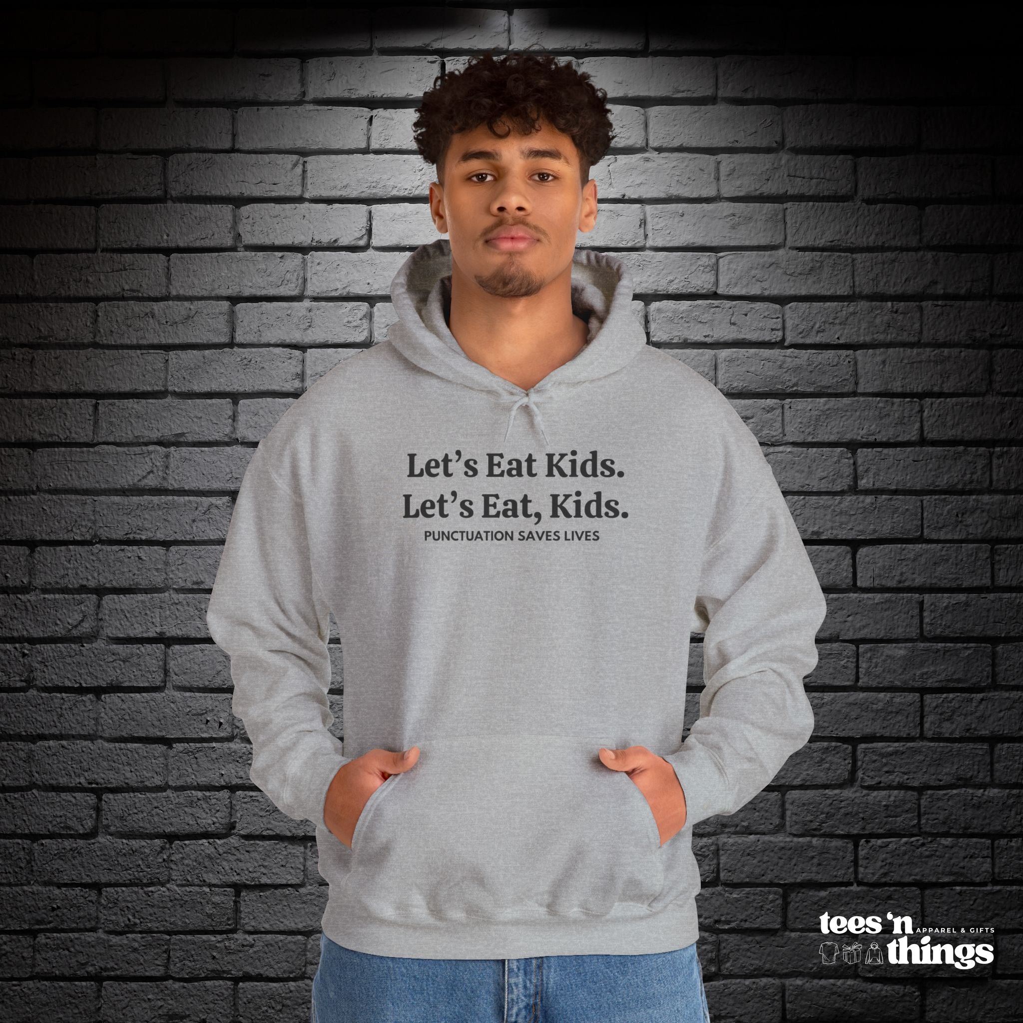 "Punctuation Saves Lives" Hoodie