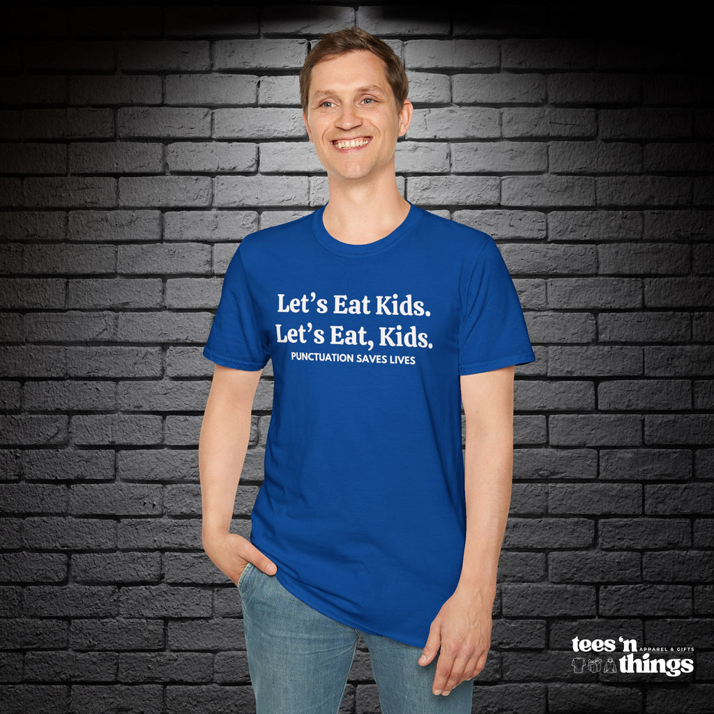 "Punctuation Saves Lives" T-Shirt
