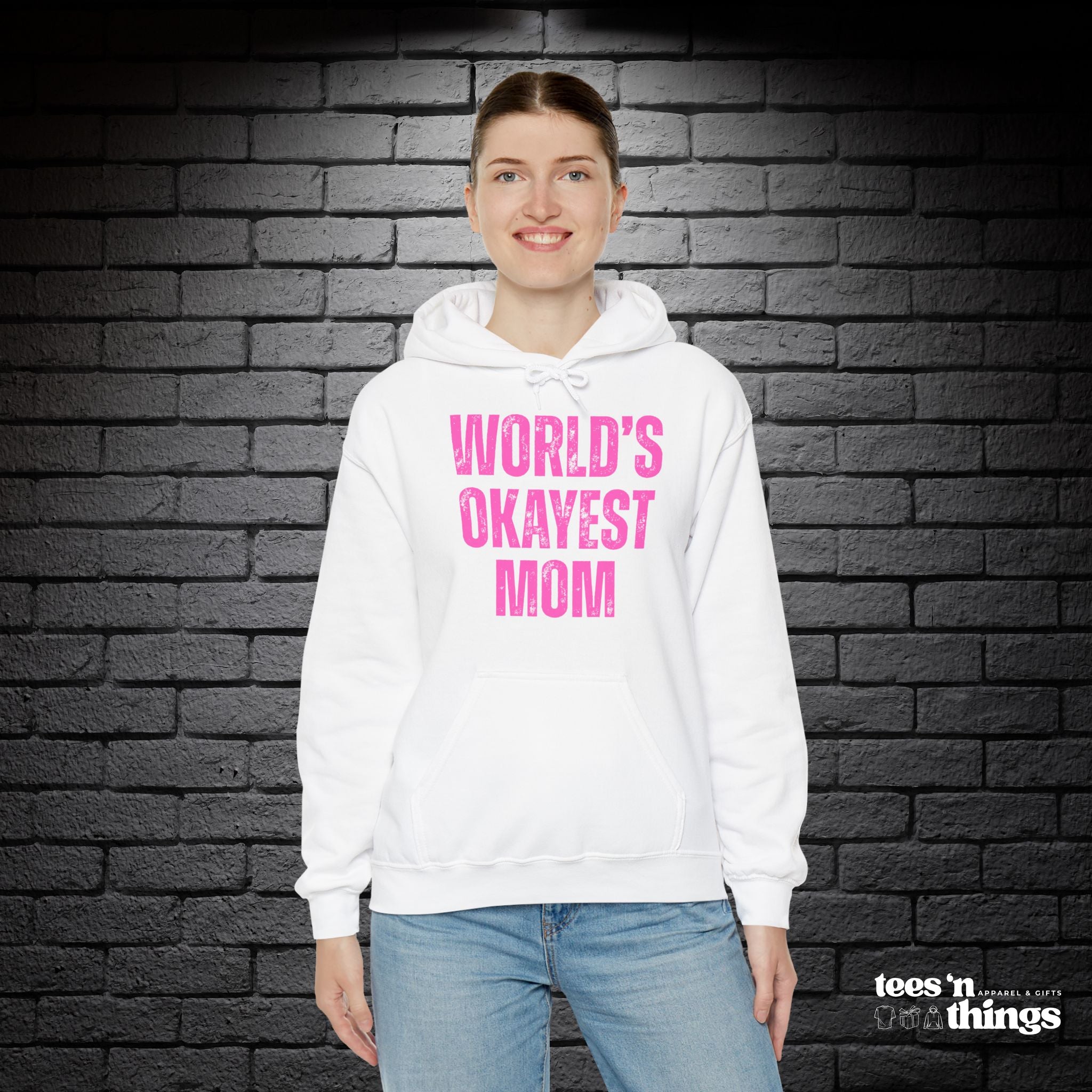 "World's Okayest Mom" Hoodie