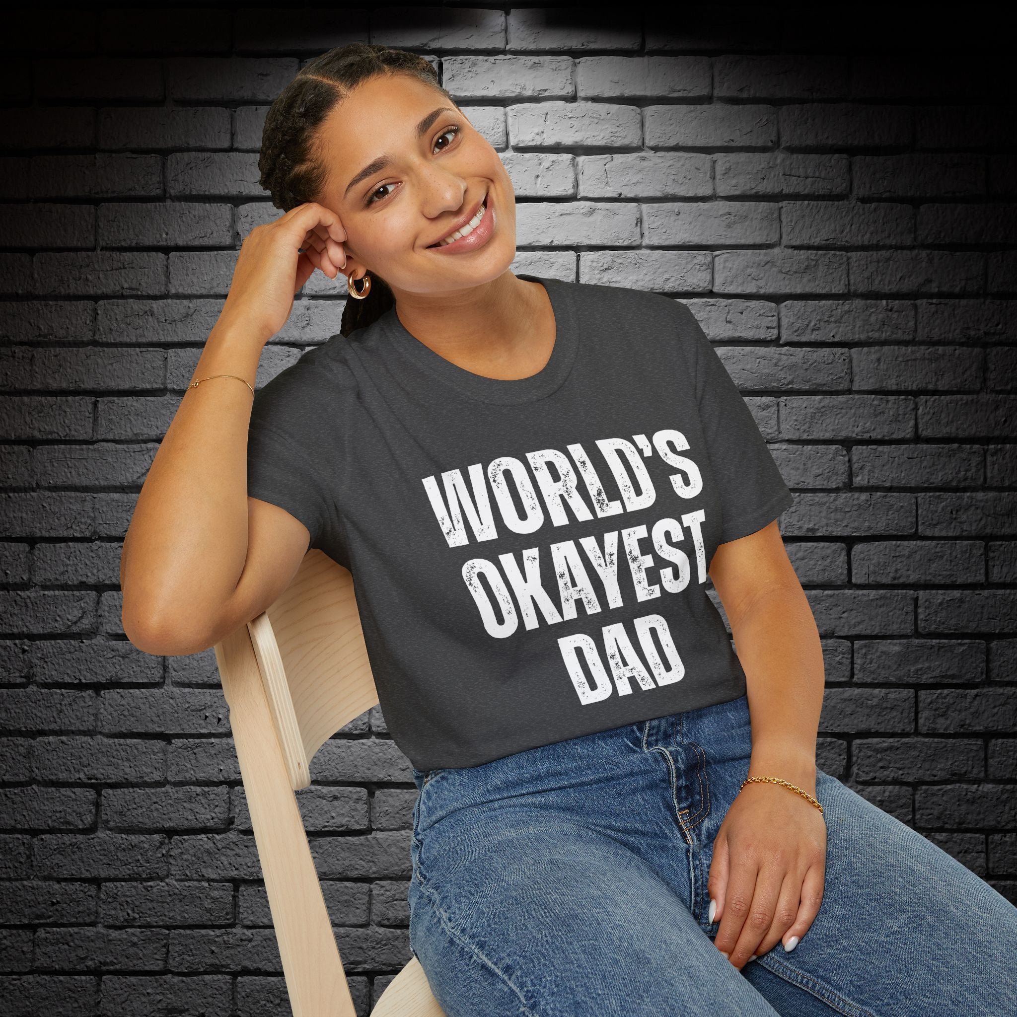 "World's Okayest Dad" T-Shirt