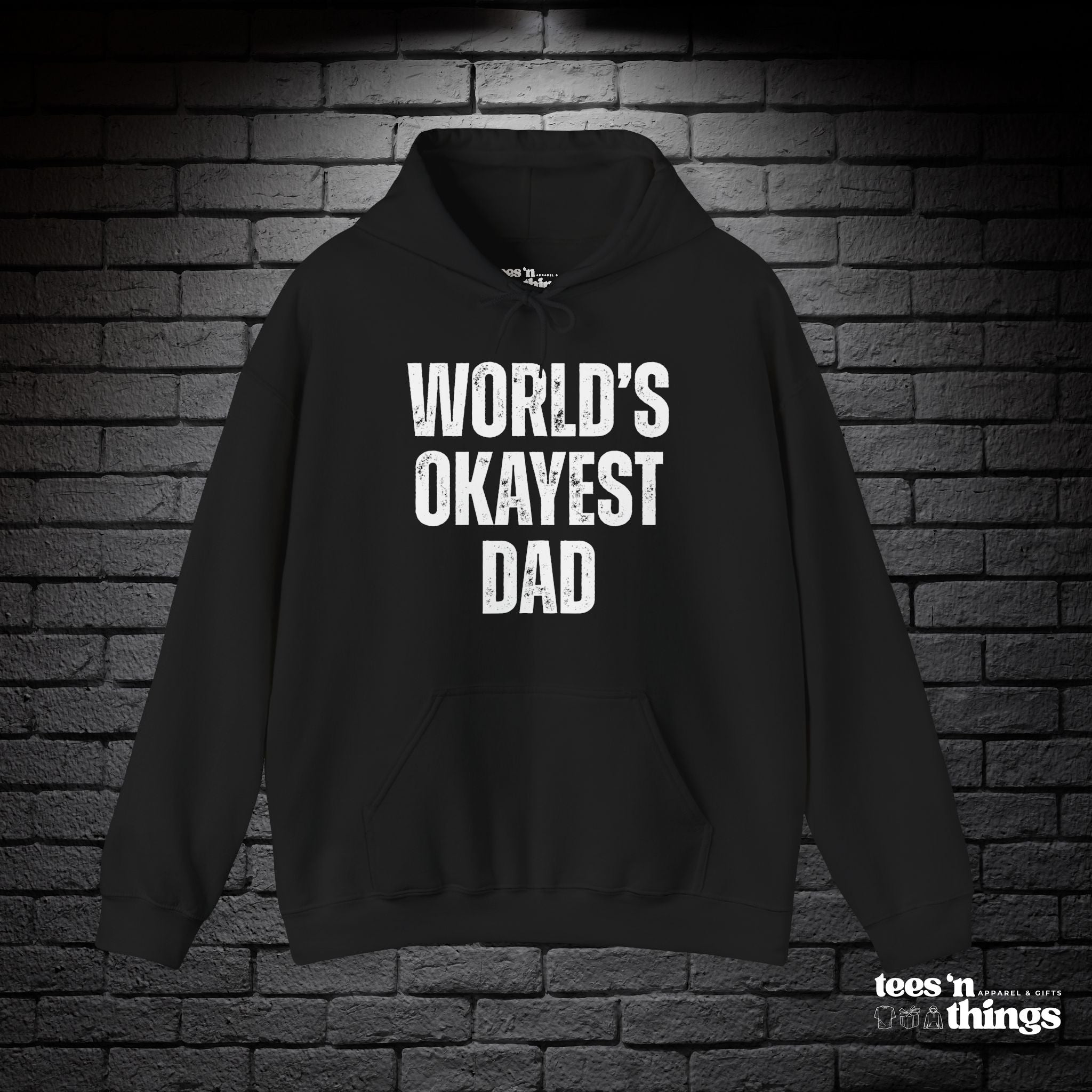 "World's Okayest Dad" Hoodie