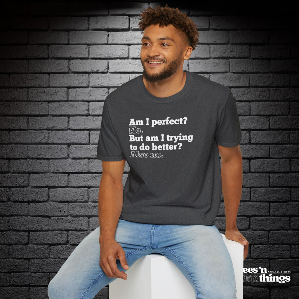 "Am I Perfect?..." T-Shirt