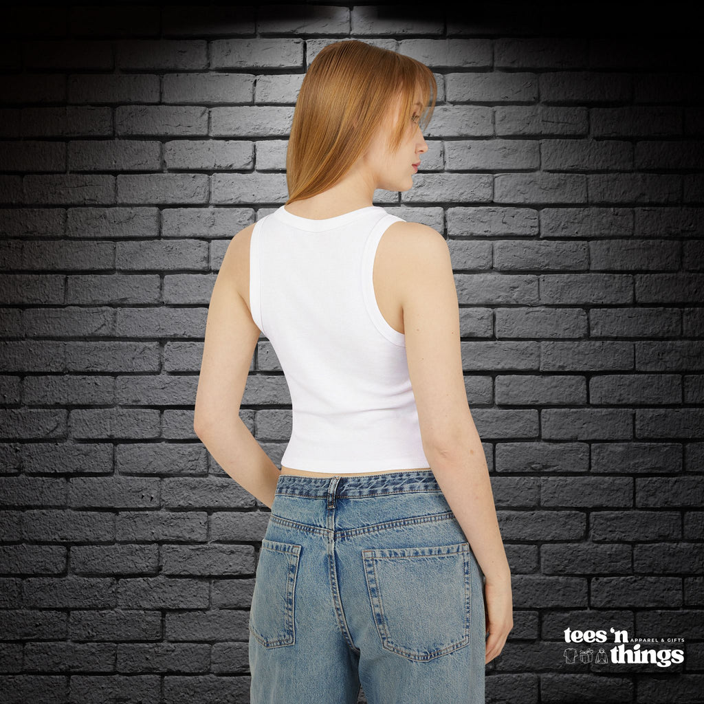 Women's Micro Rib Racer Tank Top