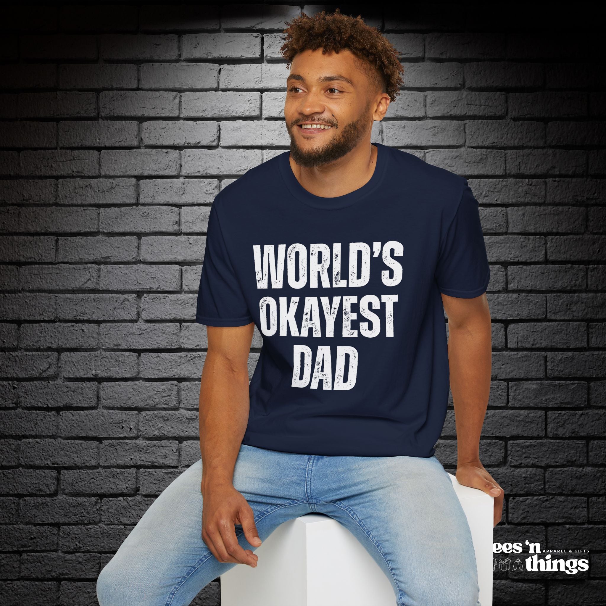 "World's Okayest Dad" T-Shirt