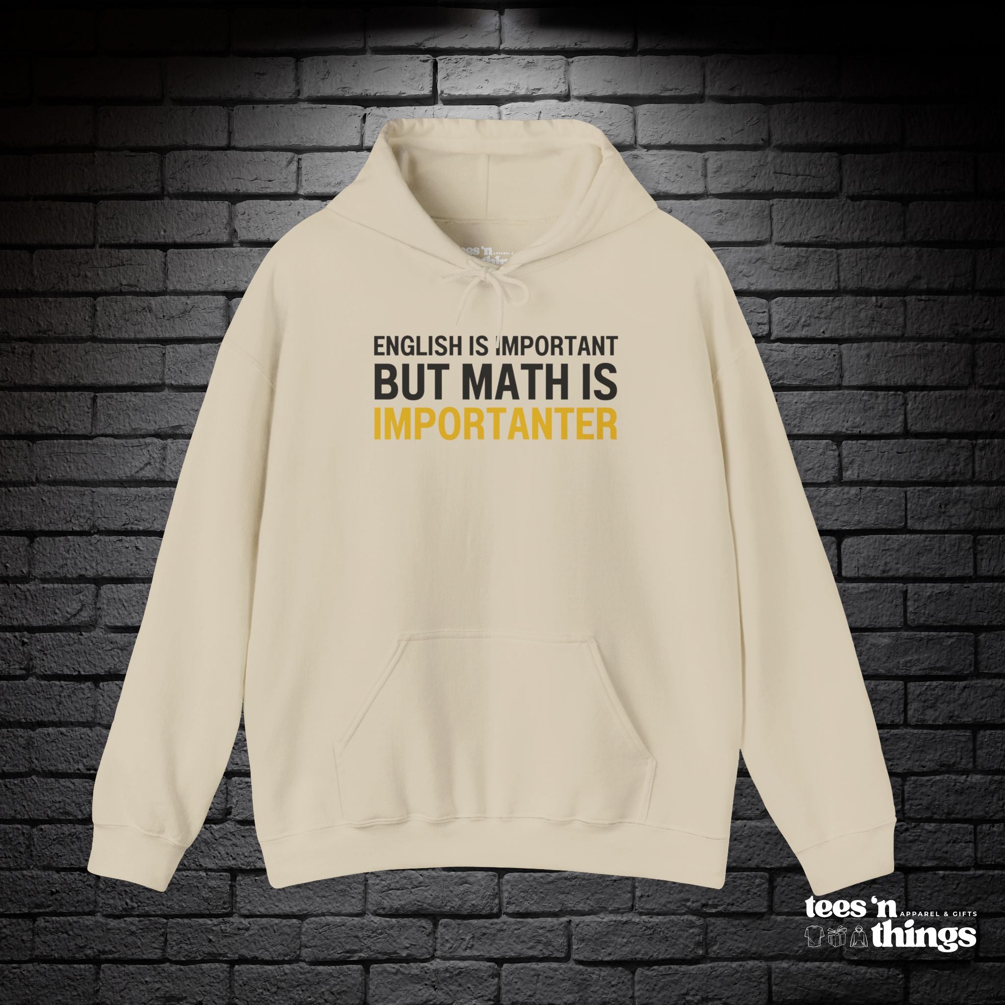 "English is Important" Hoodie