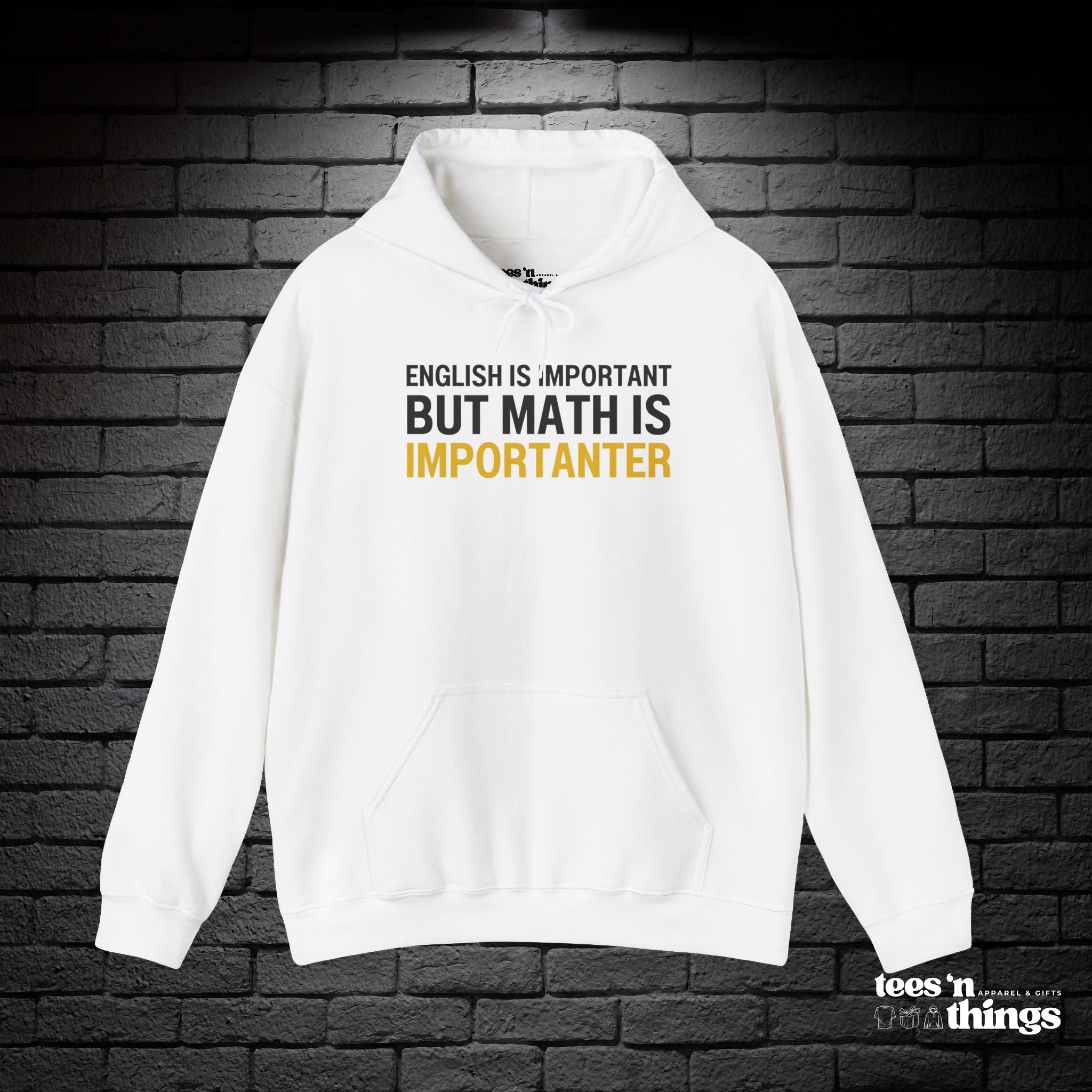 "English is Important" Hoodie