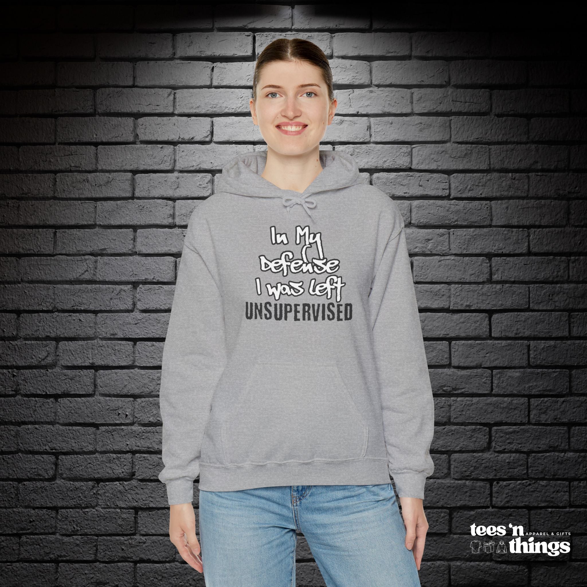 "In My Defense..." Hoodie