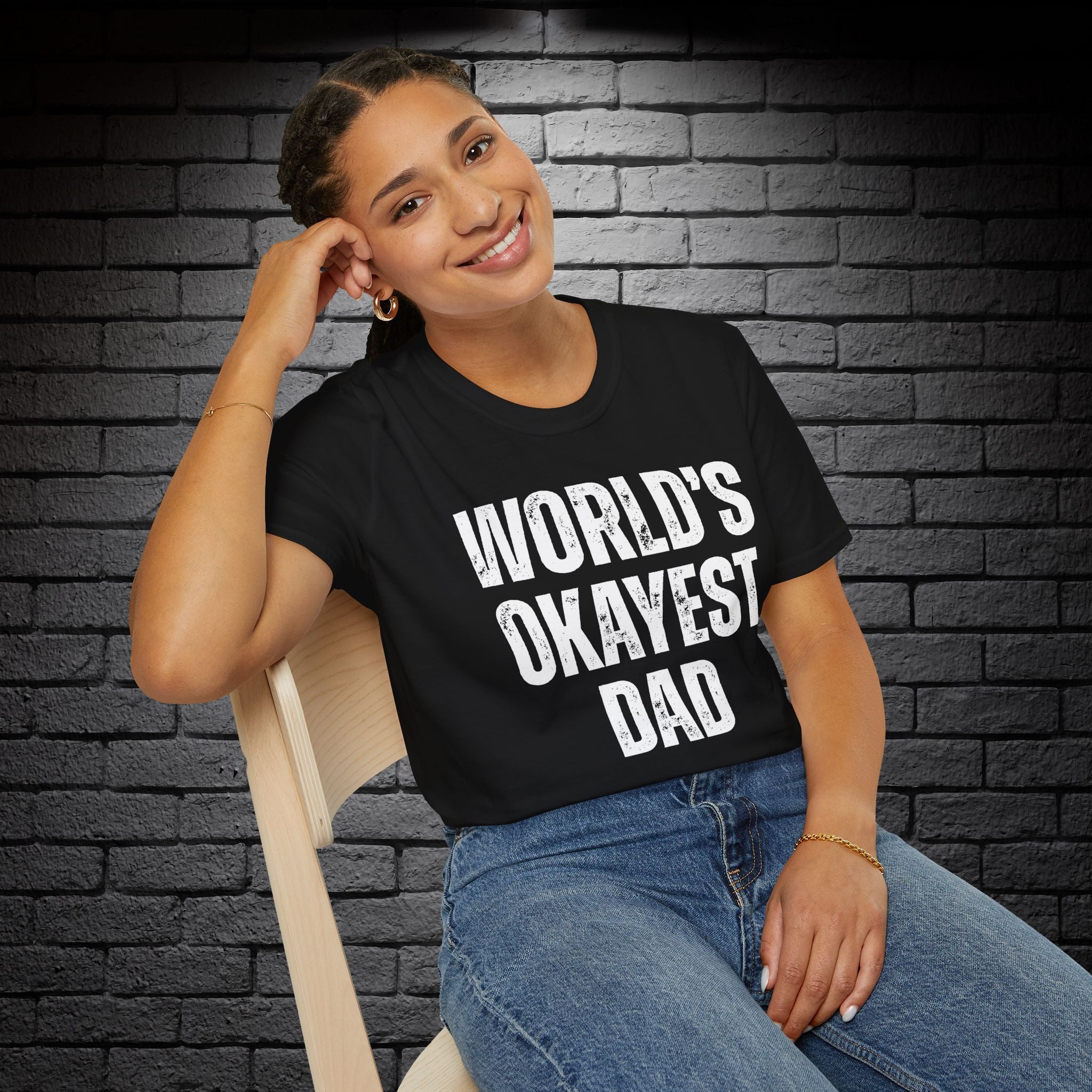 "World's Okayest Dad" T-Shirt