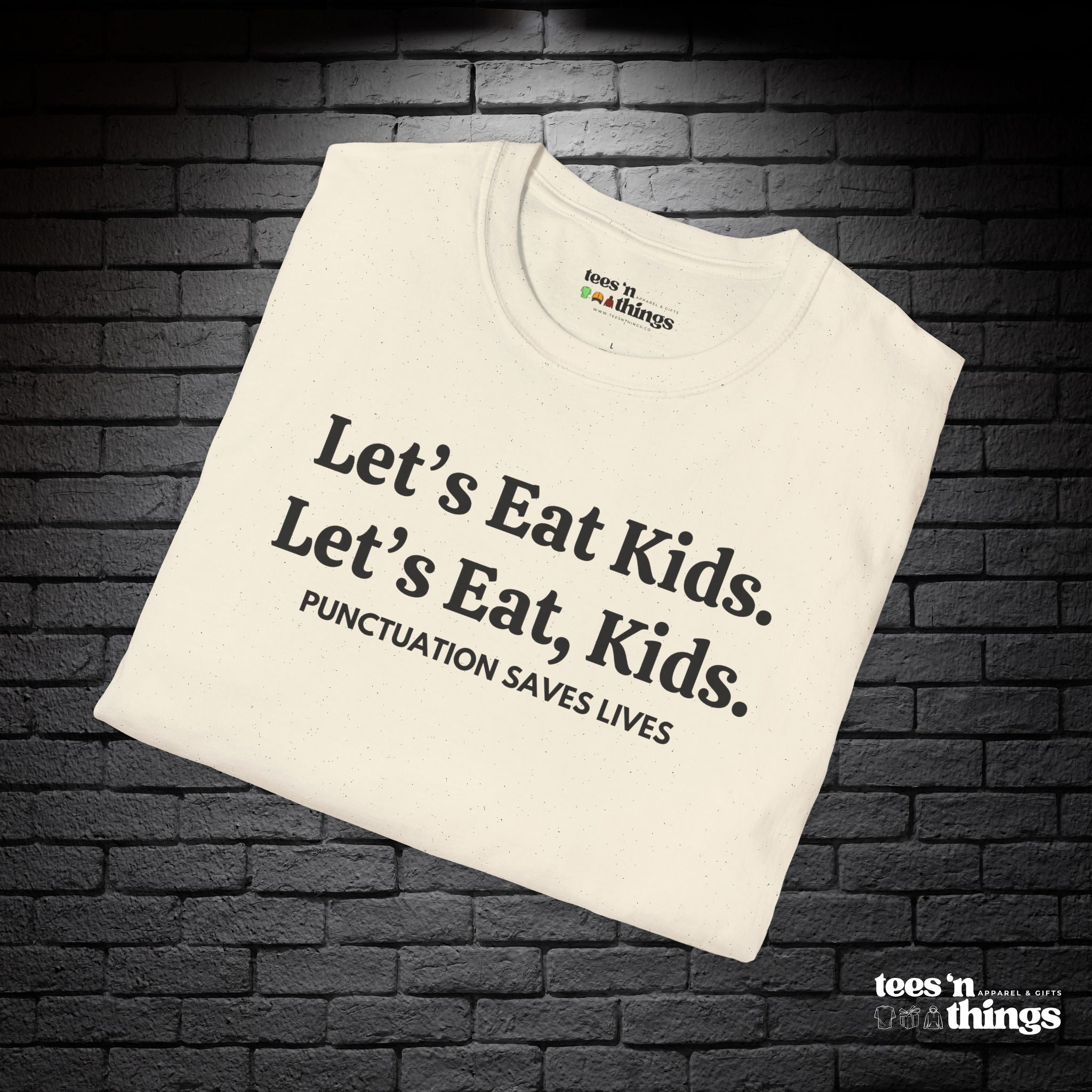 "Punctuation Saves Lives" T-Shirt