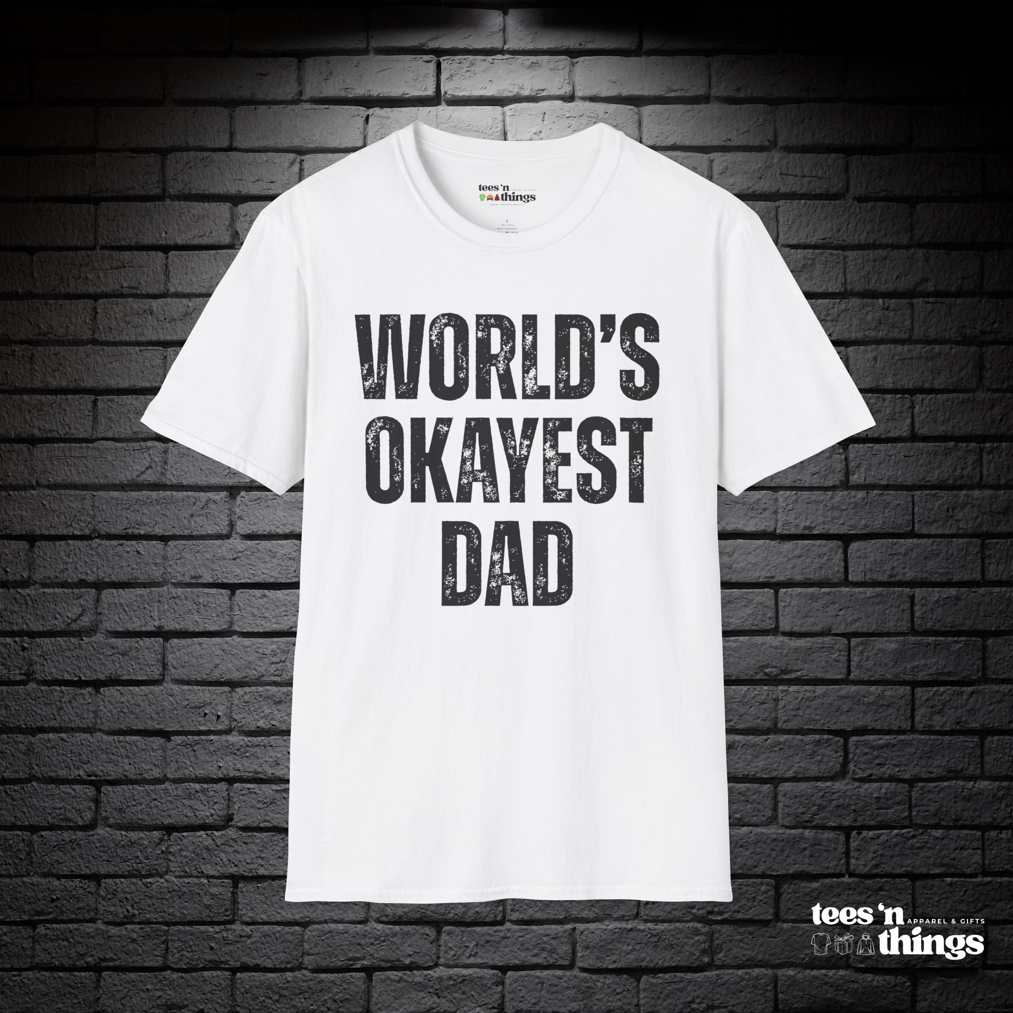 "World's Okayest Dad" T-Shirt