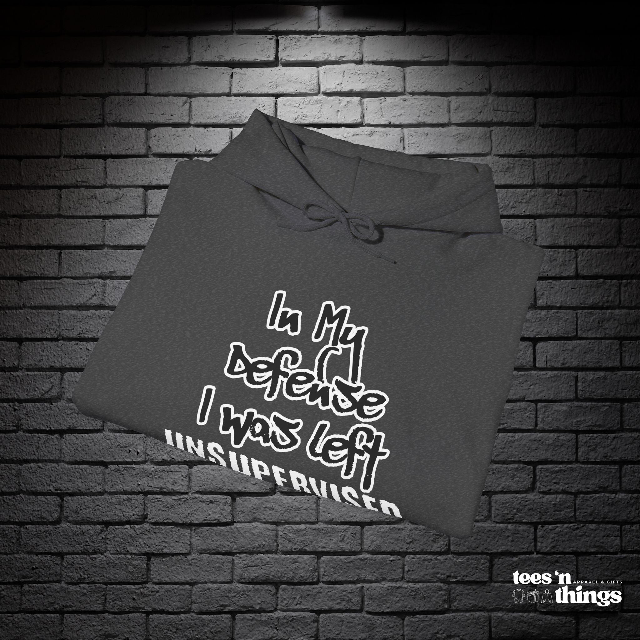 "In My Defense..." Hoodie