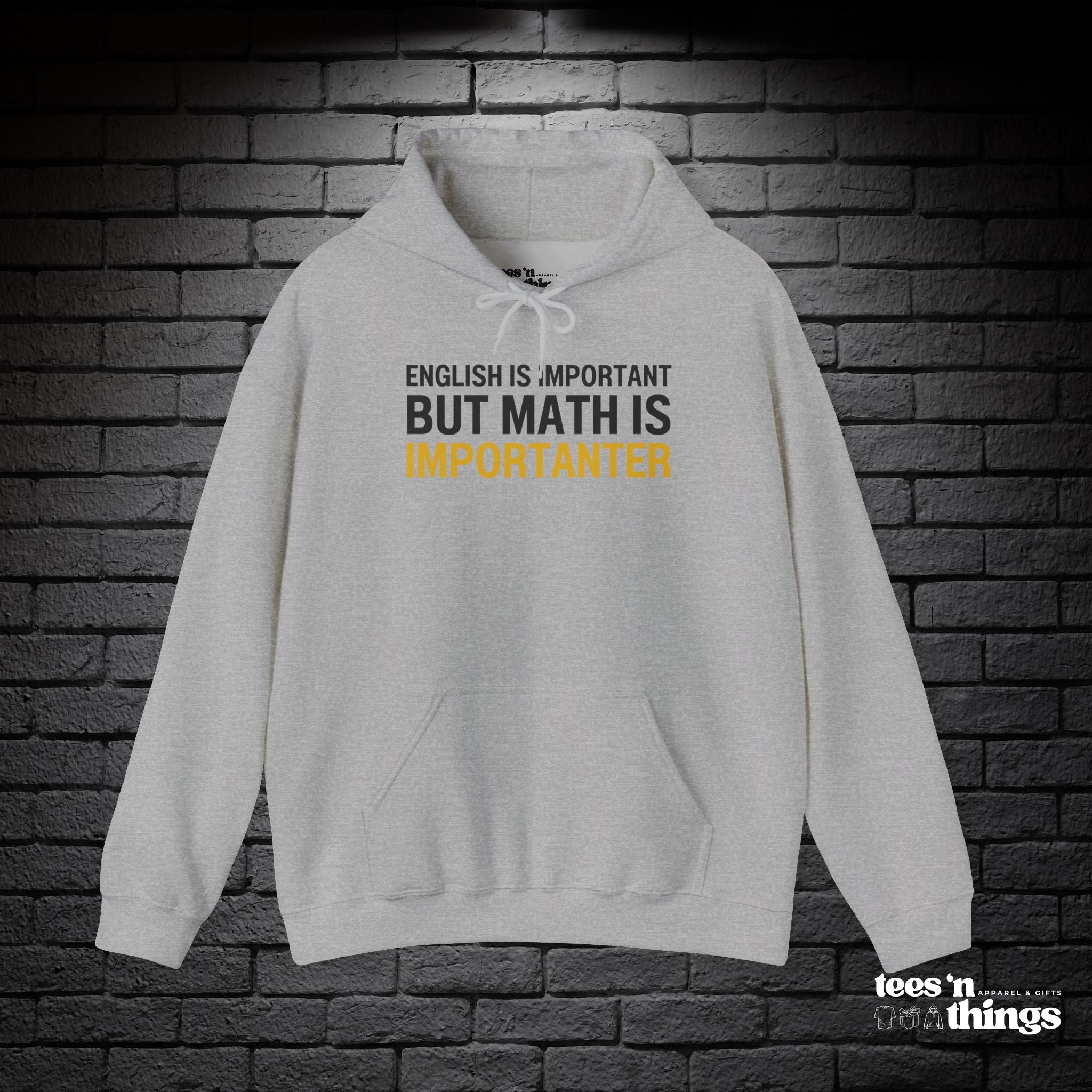 "English is Important" Hoodie