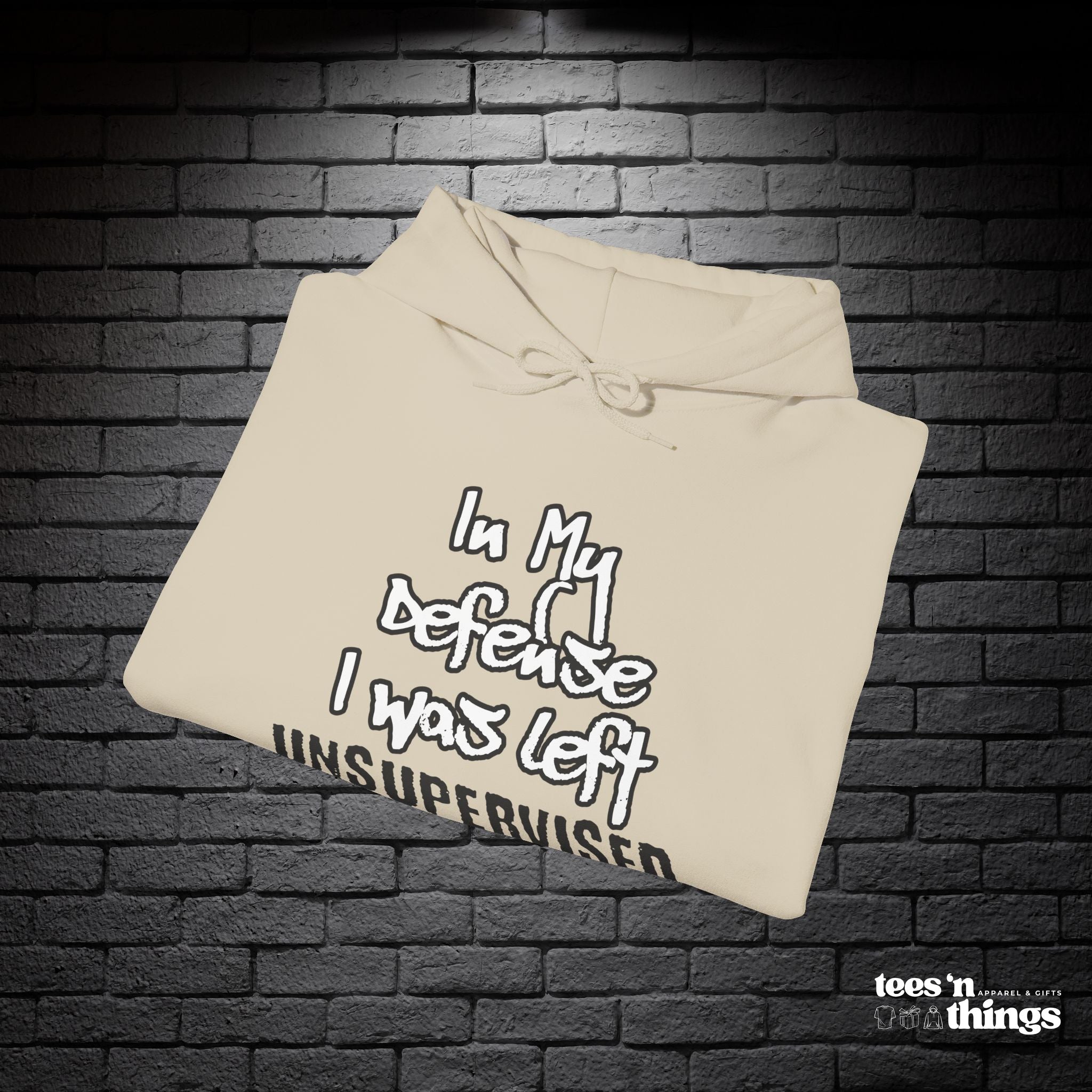 "In My Defense..." Hoodie