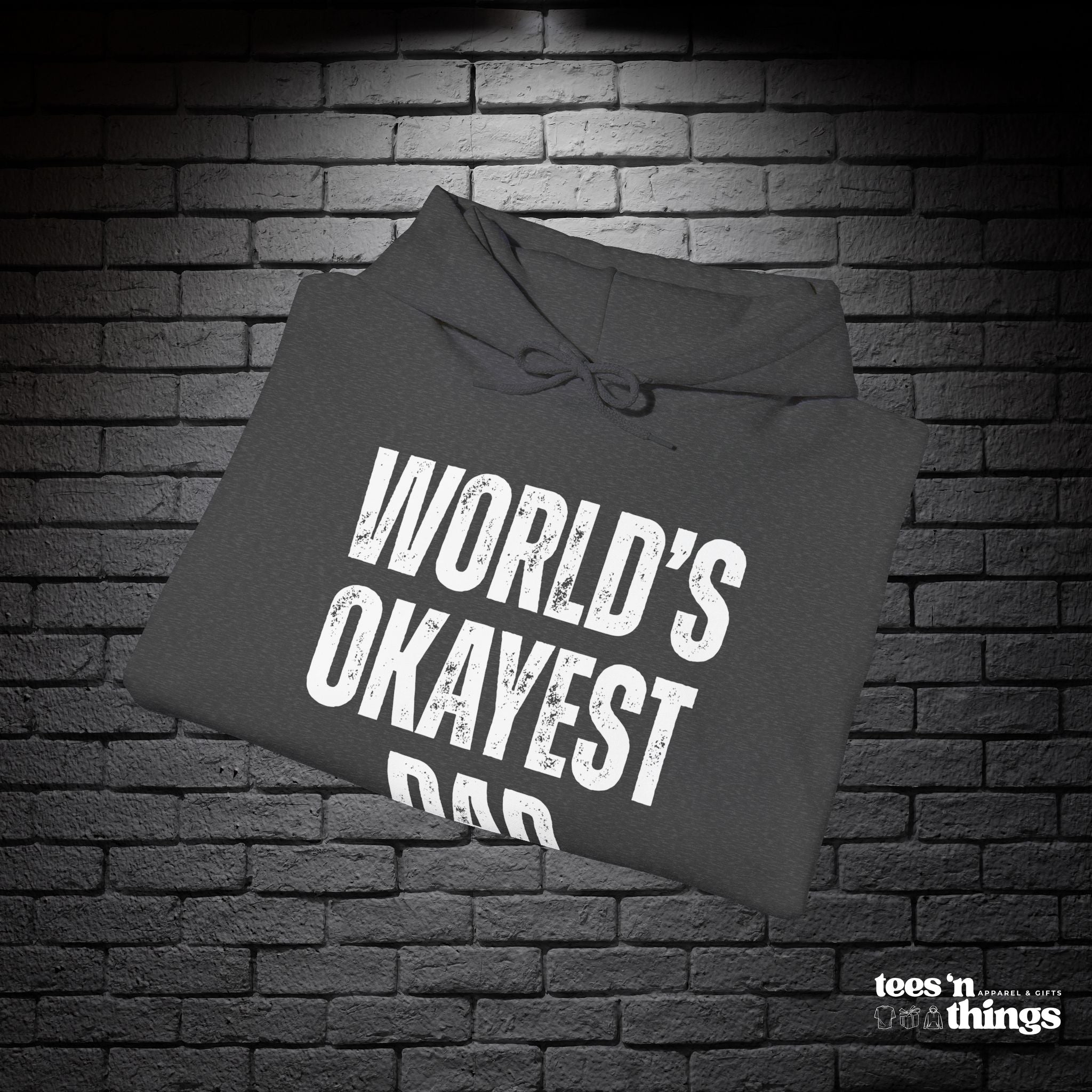 "World's Okayest Dad" Hoodie